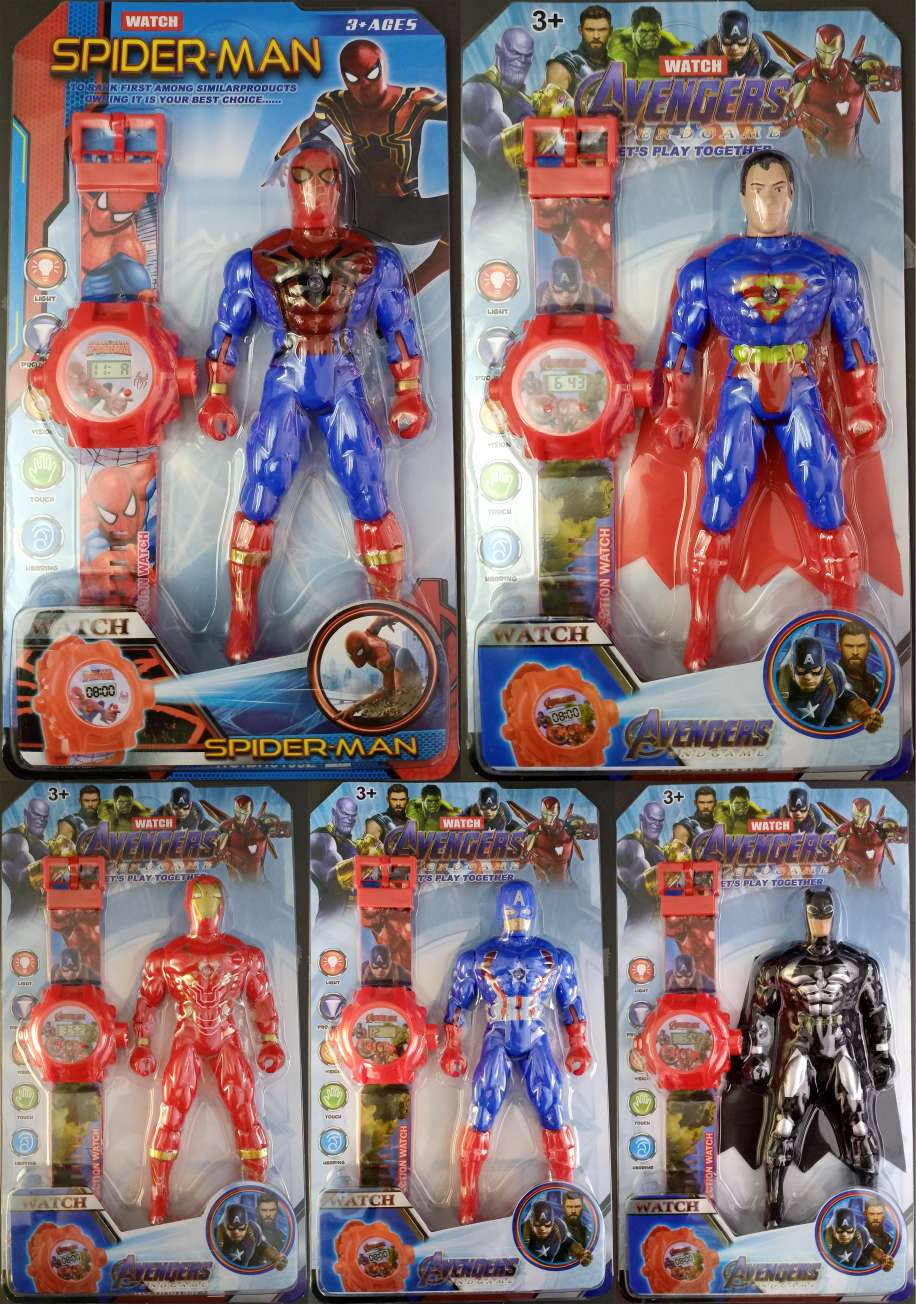 单图卡通投影表十公仔