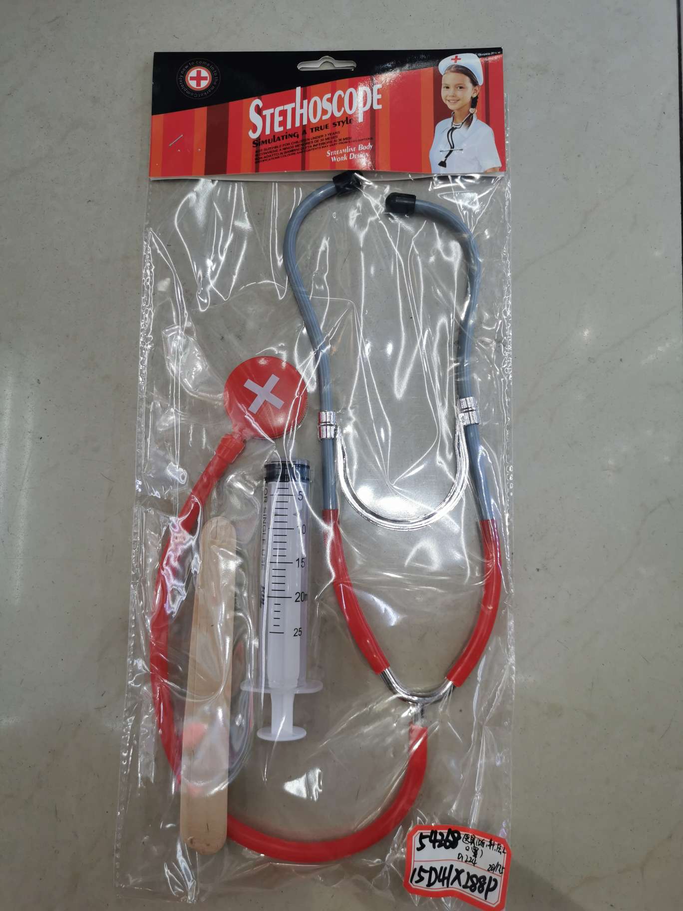 Stethoscope sets, house play toys wholesale 3