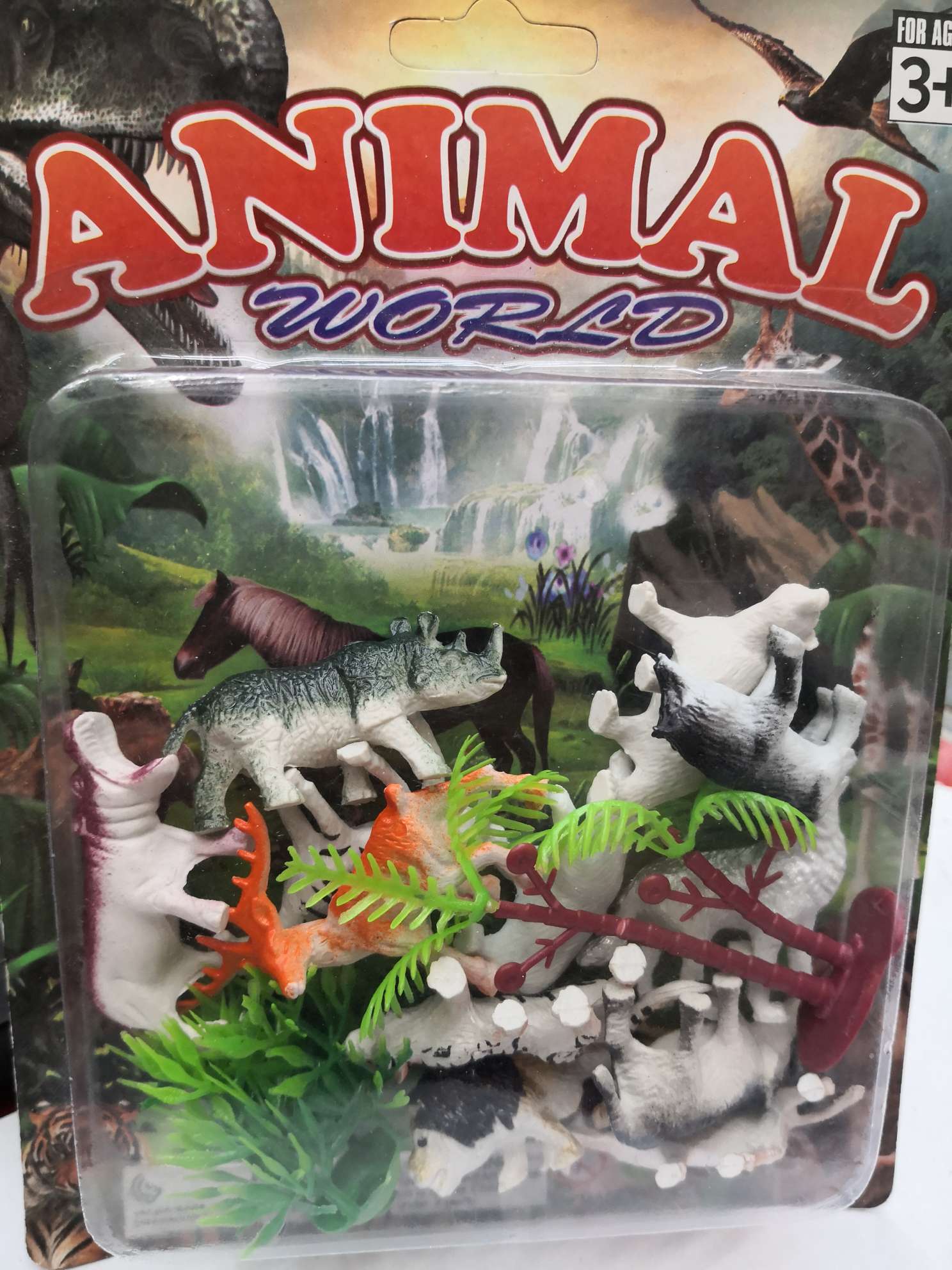 Suction card thirteen pack small animals thumbnail