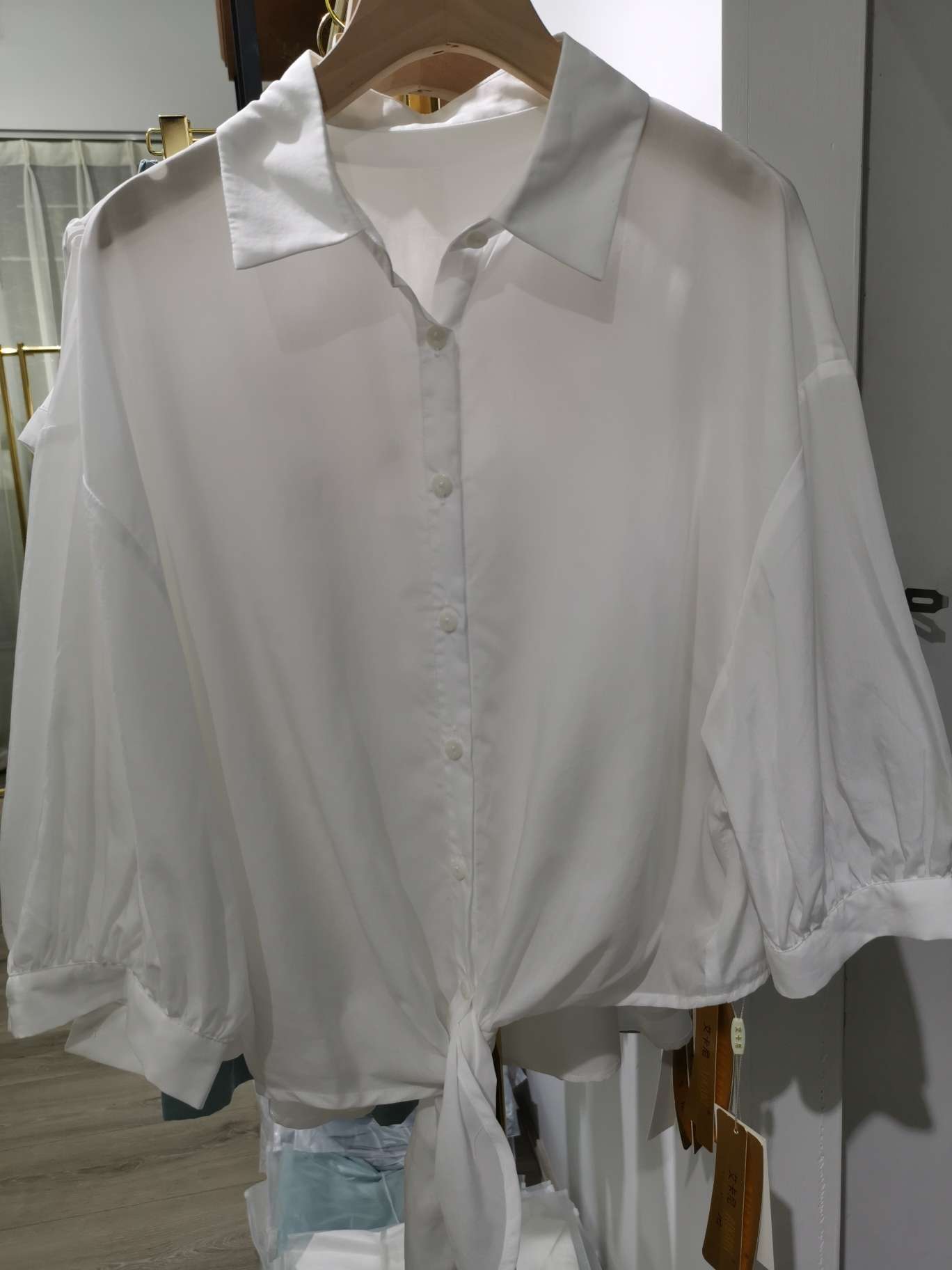 时尚领女衫休闲时尚百搭服装女装中长款上衣外套