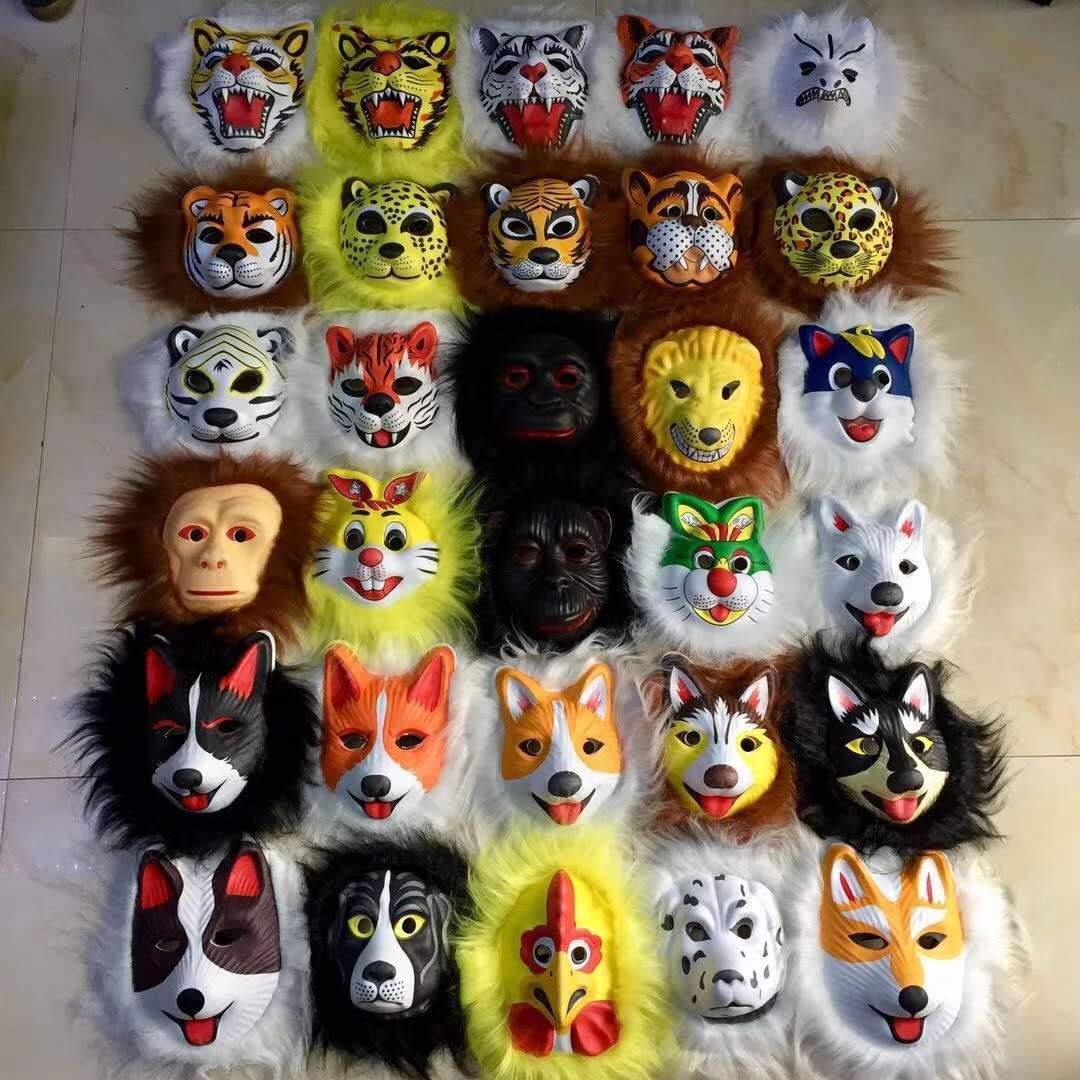 Injection-molded skull mask Item Picture