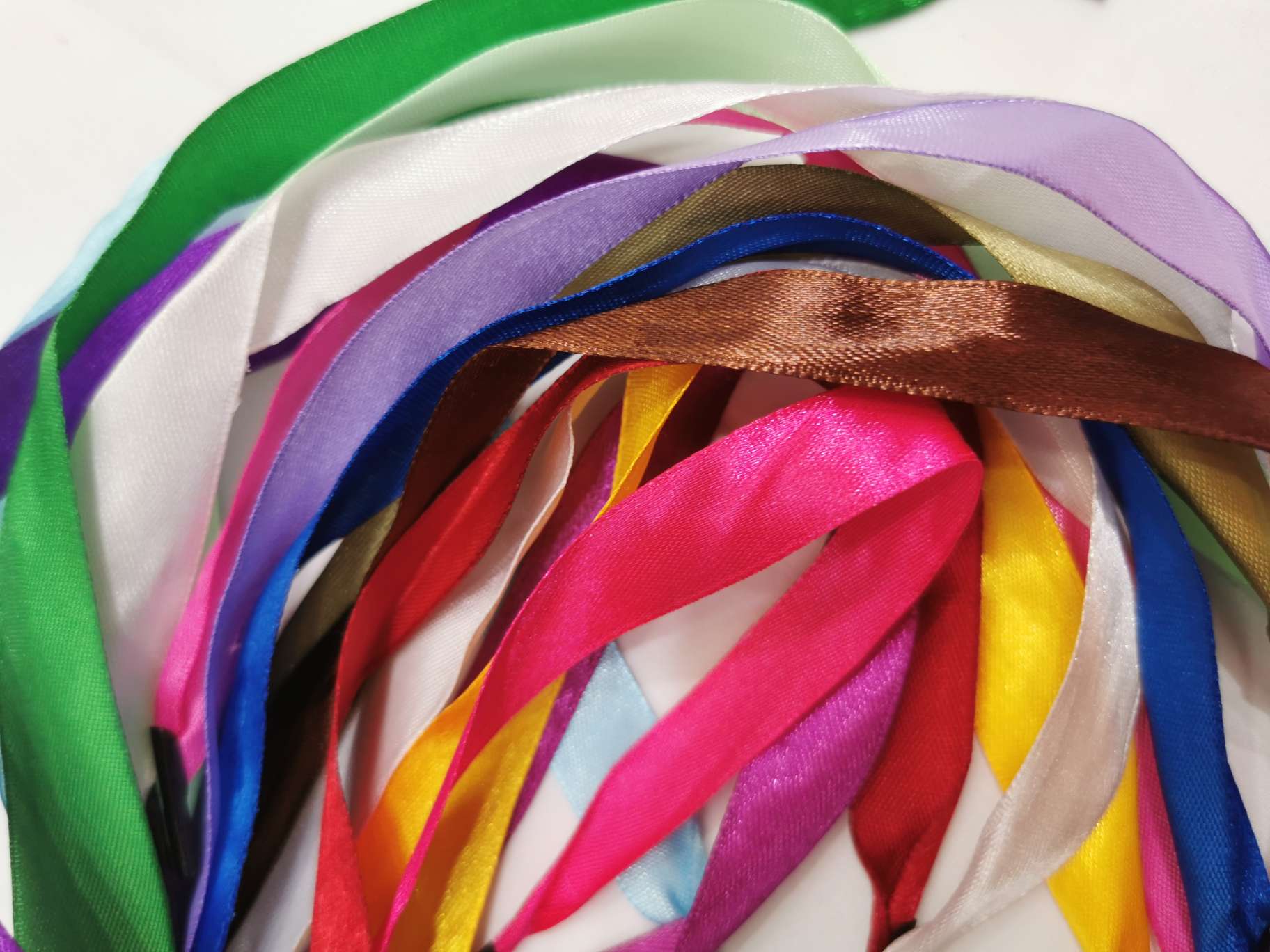 Manufacturers Direct Sales Color Ribbon Gift Box With Wedding Decoration Ribbon All Kinds Of Decorative Gift Ribbon Buckle A Variety Of Specifications Optional details Picture