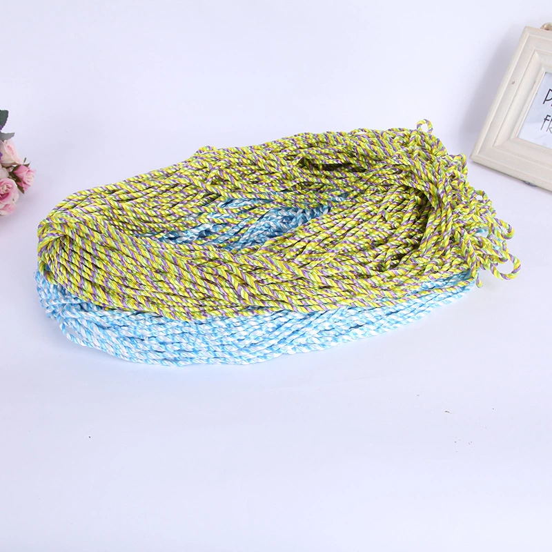 Strong Rui Ribbon Manufacturers Direct Durable Polypropylene Three Strands Twisted Rope Gift Packaging Portable Rope Clothing Accessories Professional Rope Application Scenario