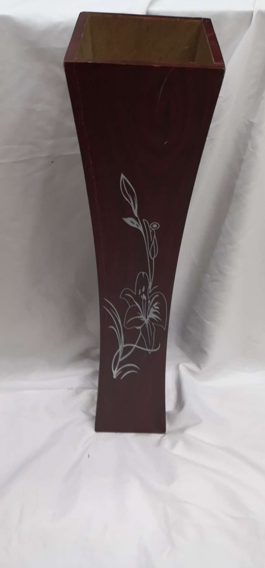 Floor-standing vase density board