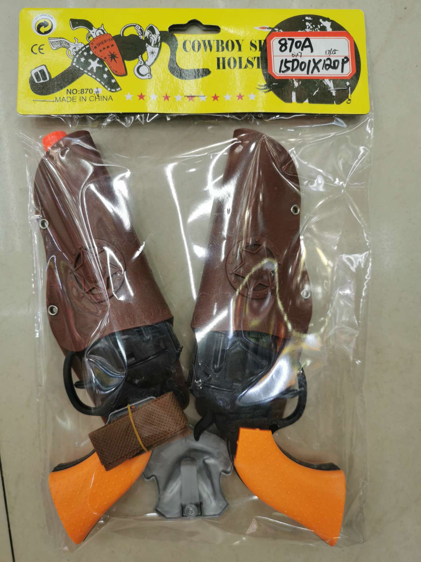 Cowboy suit with two guns thumbnail