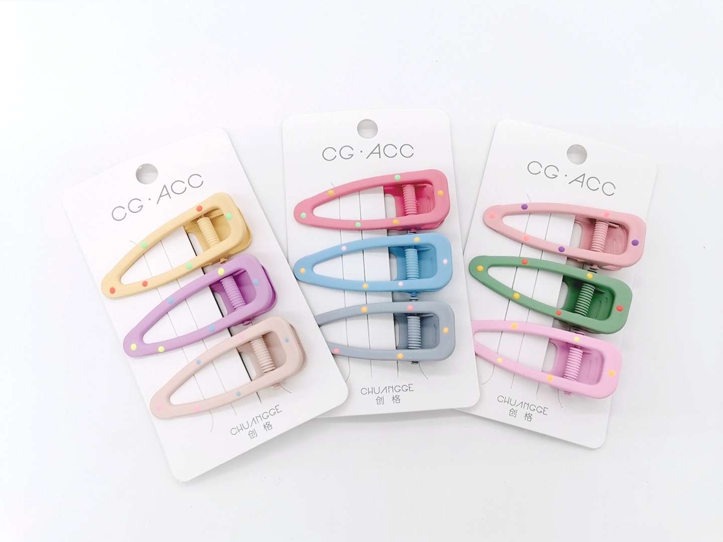 Polka dot duck sandwich milk tea color series BB sandwich matte texture oil-dripping BB sandwich details Picture