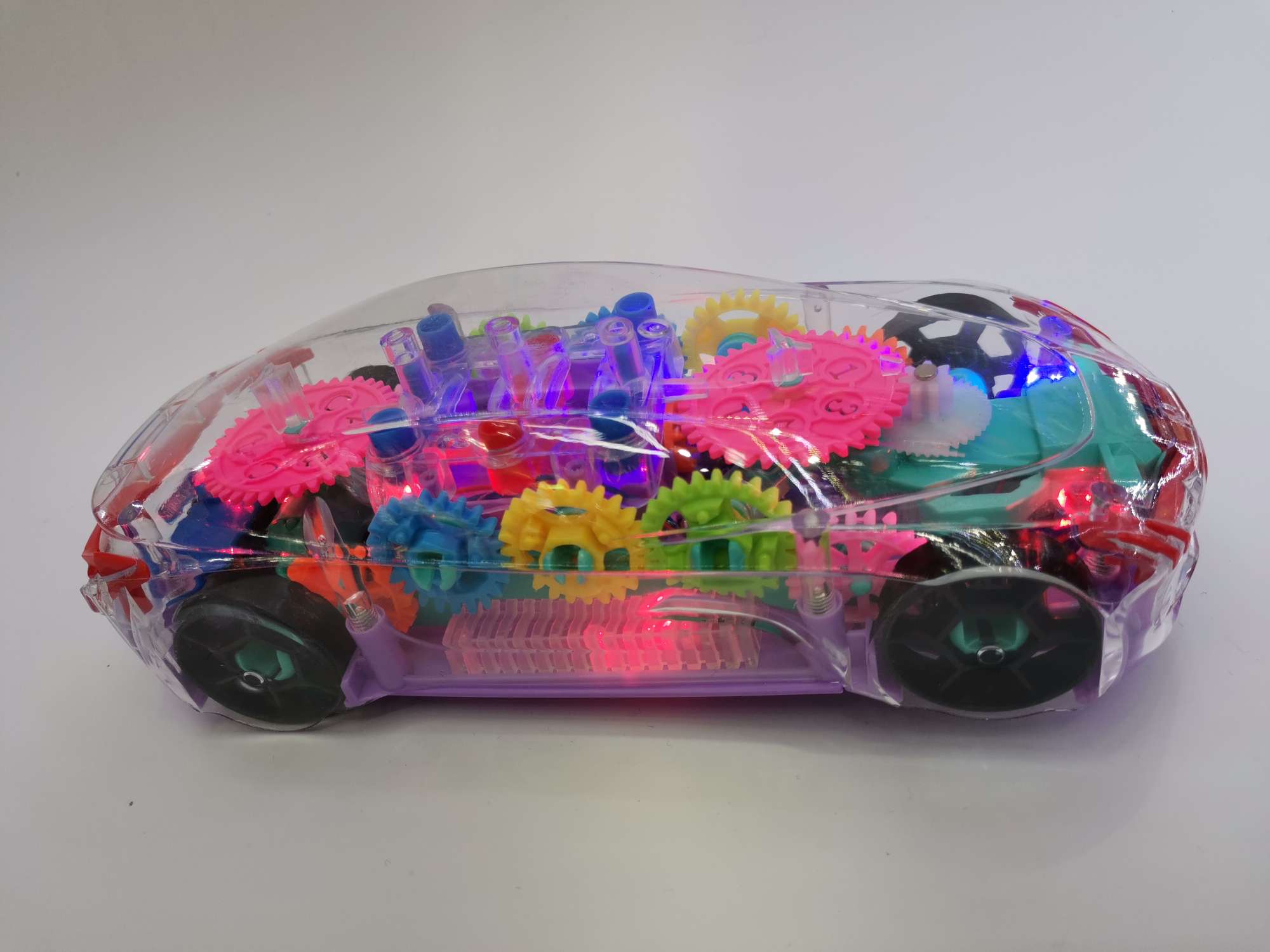 电动灯光音乐齿轮概念车120个/箱产品图