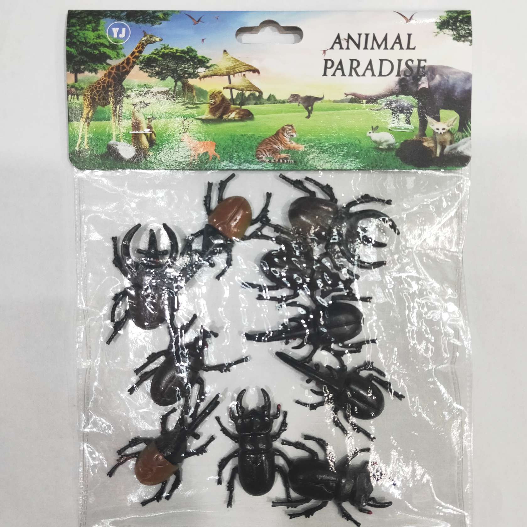 袋装甲虫 儿童科教认知玩具 沙盘摆件 塑胶PVC 产品配件