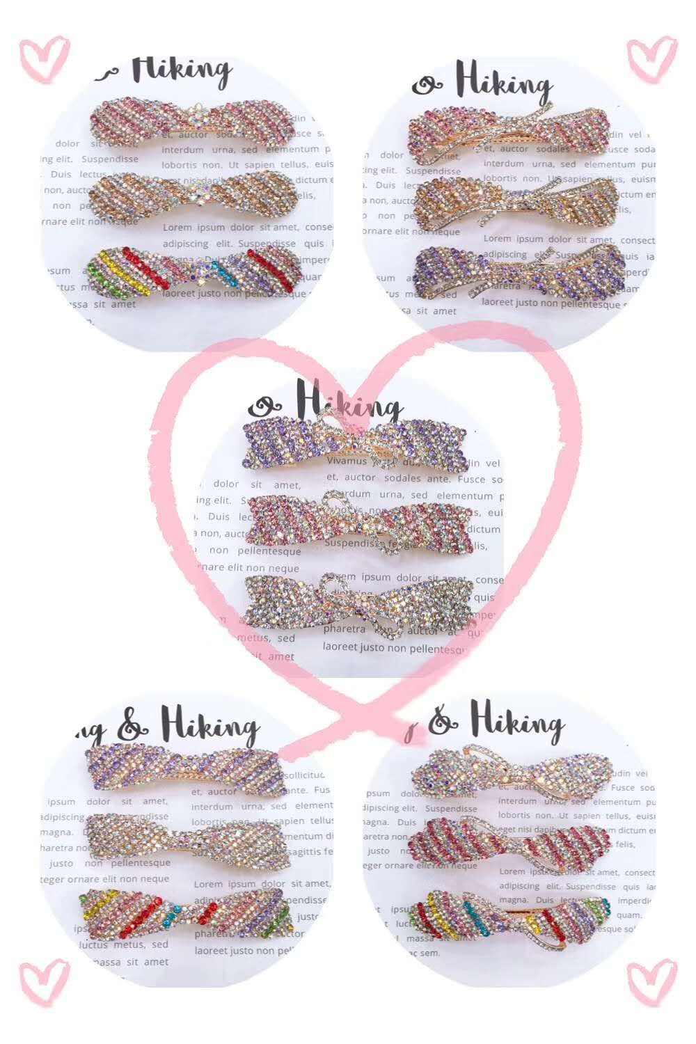 Korean-style cute and personalized hair clips