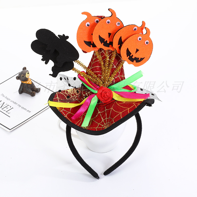 万圣节狂欢节发箍   南瓜发箍详情图3