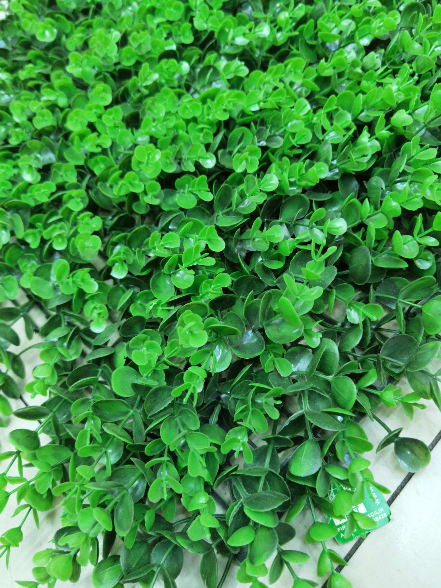 Artificial plant wall, green plant wall, plant wall, decorative wall, flower wall, background wall, interior decoration, balcony, storefront decoration, high-quality artificial grass 06 undefined