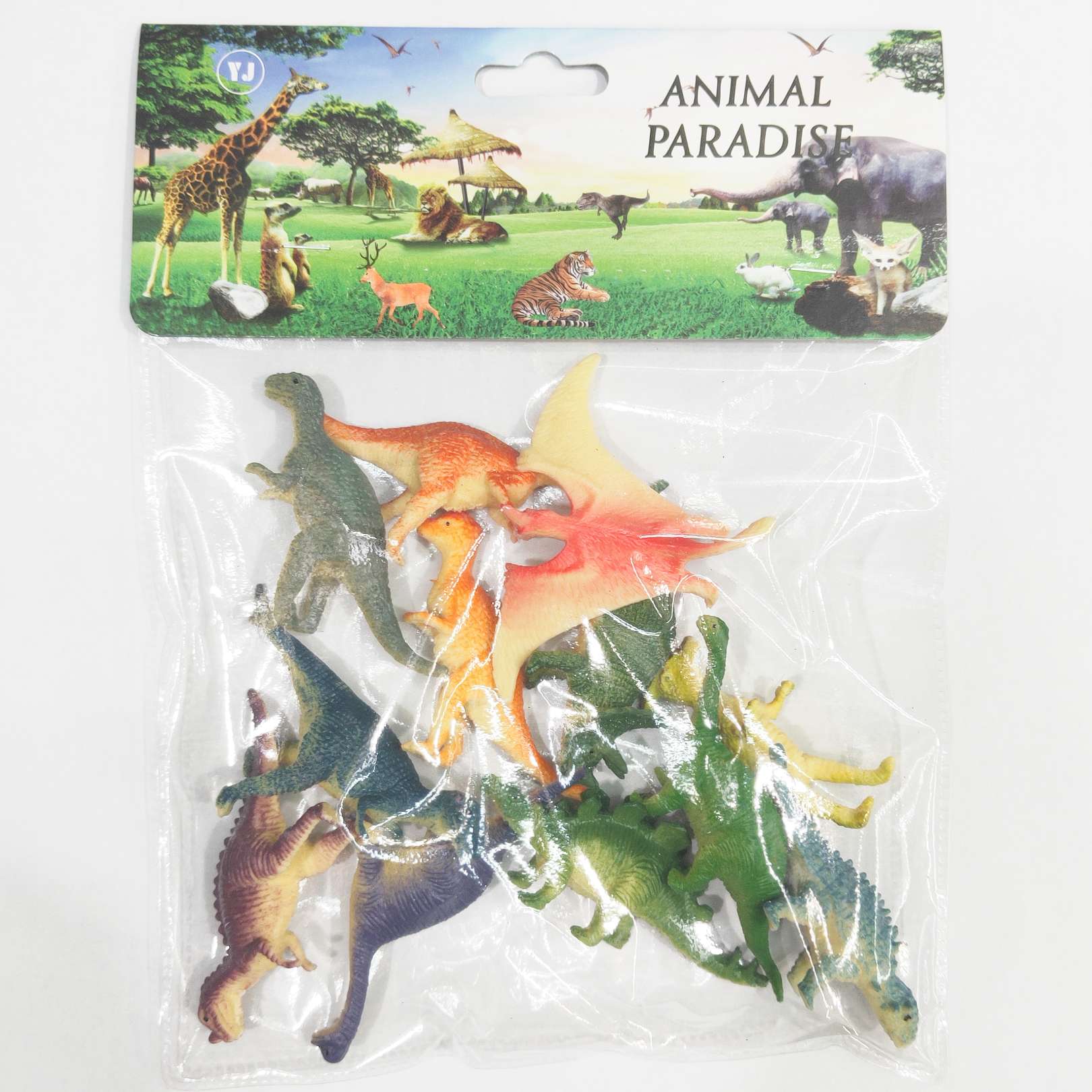 袋装恐龙模型儿童沙盘玩具塑胶PVC产品配件