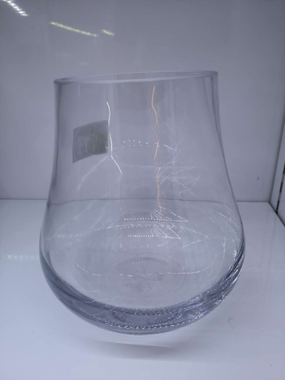 Nordic light luxury glass water cultivation ornaments, modern and simple living room decorations, transparent flower vases, creative 172bq