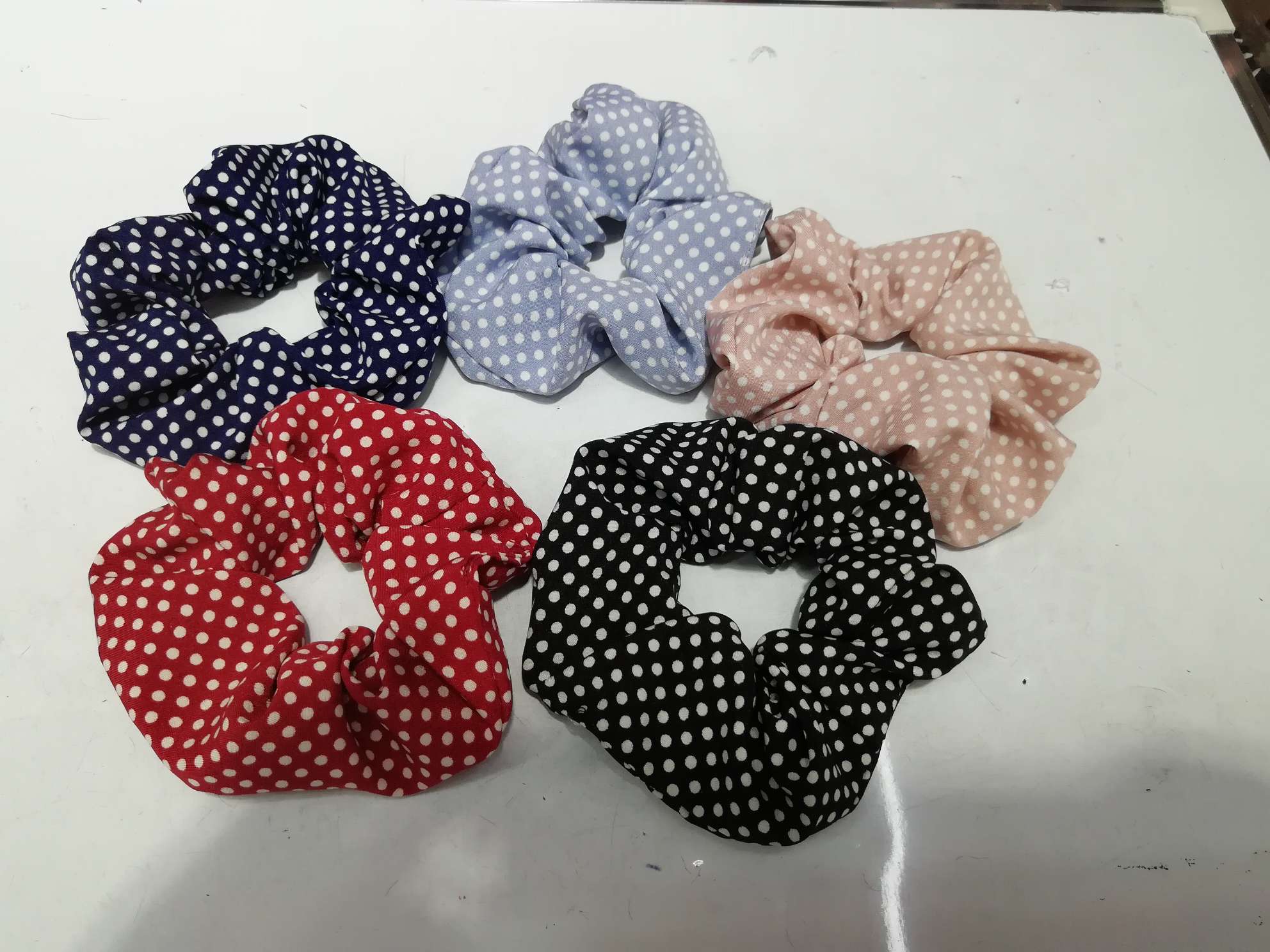 Small polka dot colon ring thumbnail