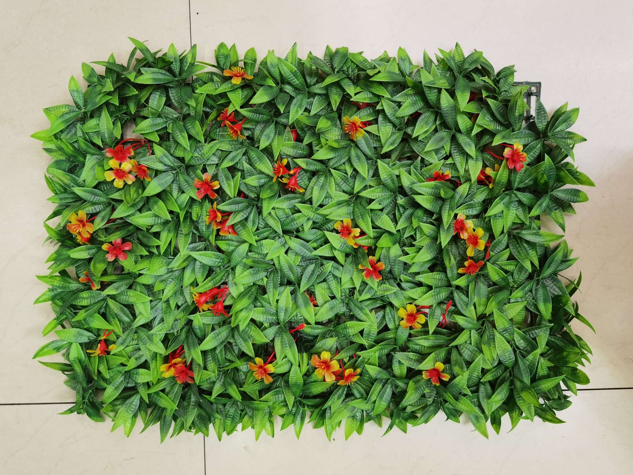Artificial plant wall, green plant wall, decorative plant wall, flower wall, background wall, interior decoration, balcony, storefront decoration, high-quality artificial grass 04