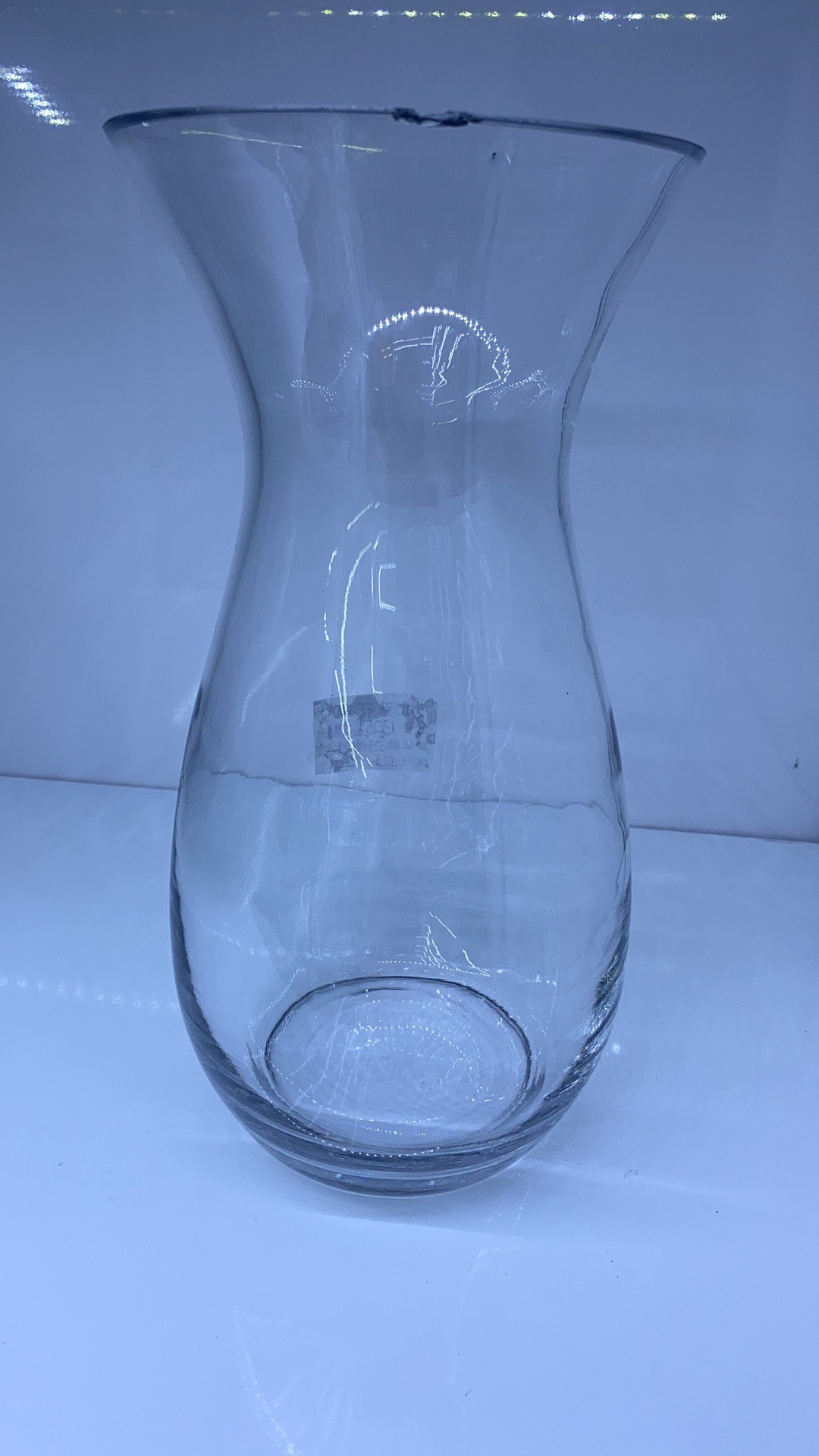 Nordic light luxury glass water cultivation ornaments, modern and simple living room decorations, transparent flower vases, creative 1325 wealth vase