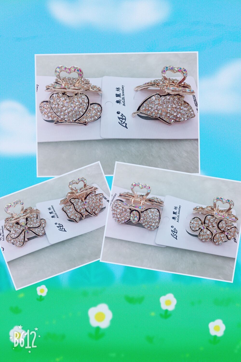 Headwear and hair clips