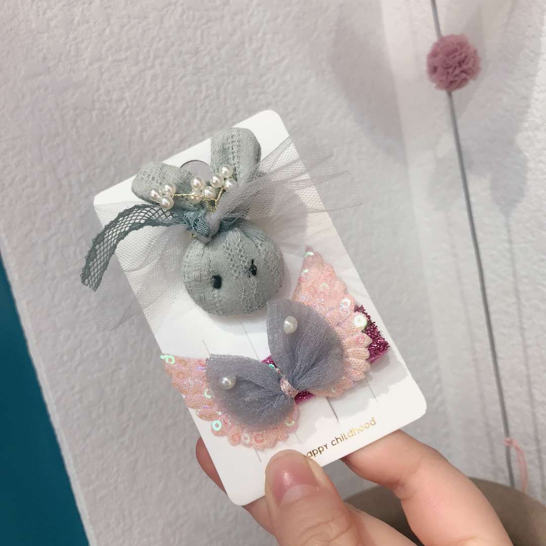 可爱小兔子对夹