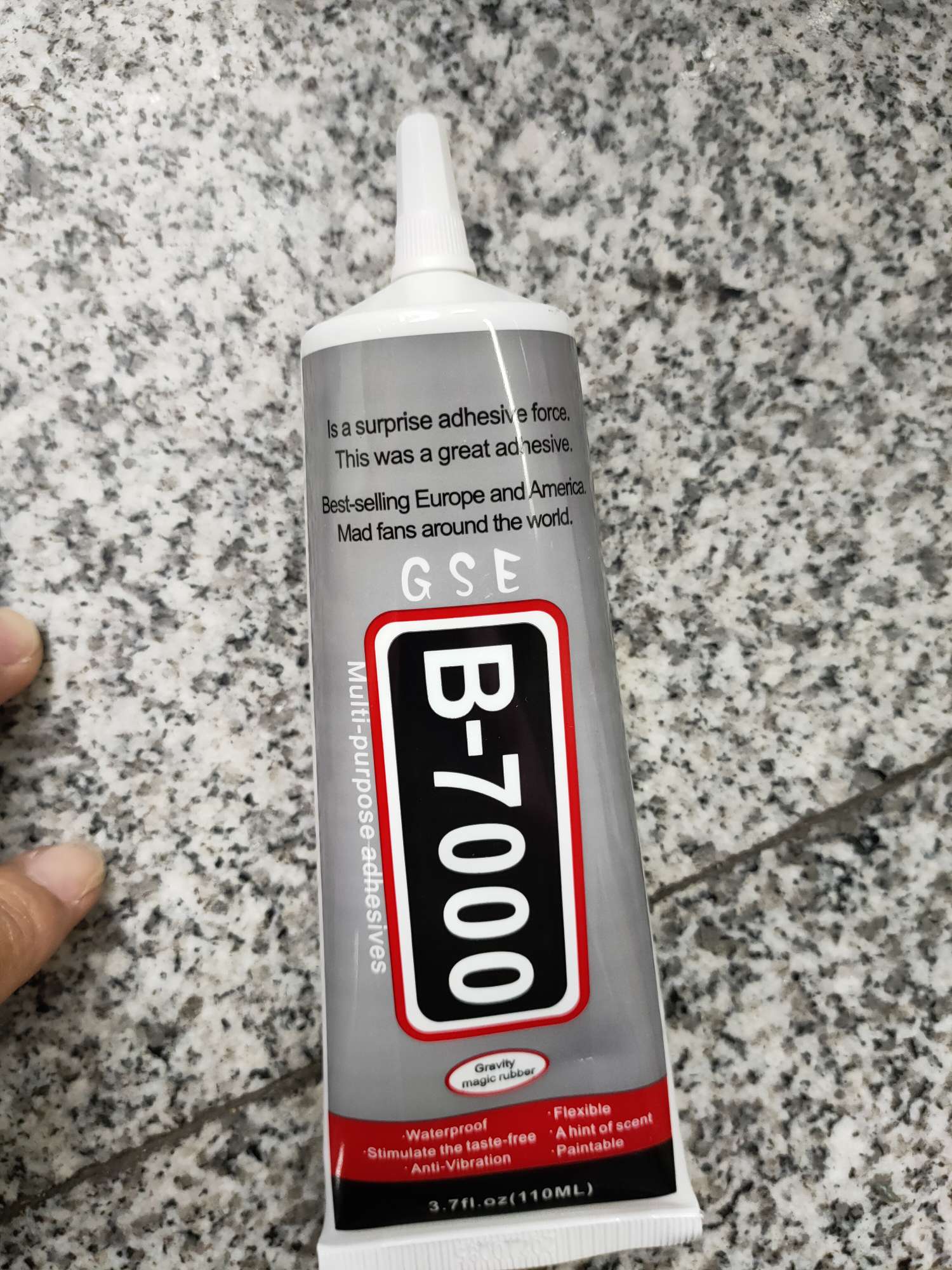 B7000胶水粘钻产品装12支图