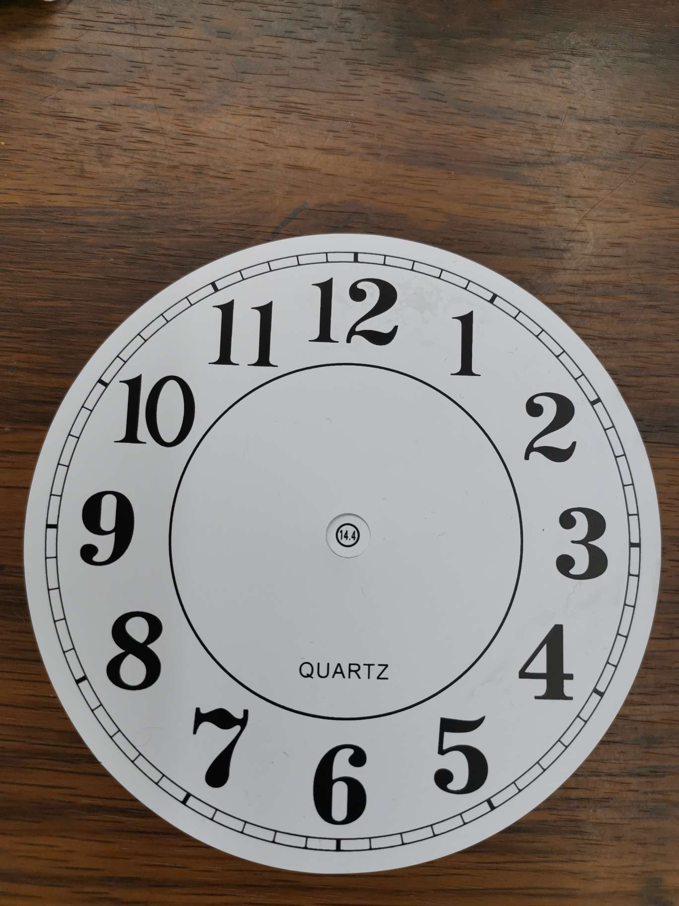 The Last 14.5Cmpvc Clock Face Of Watch Accessories