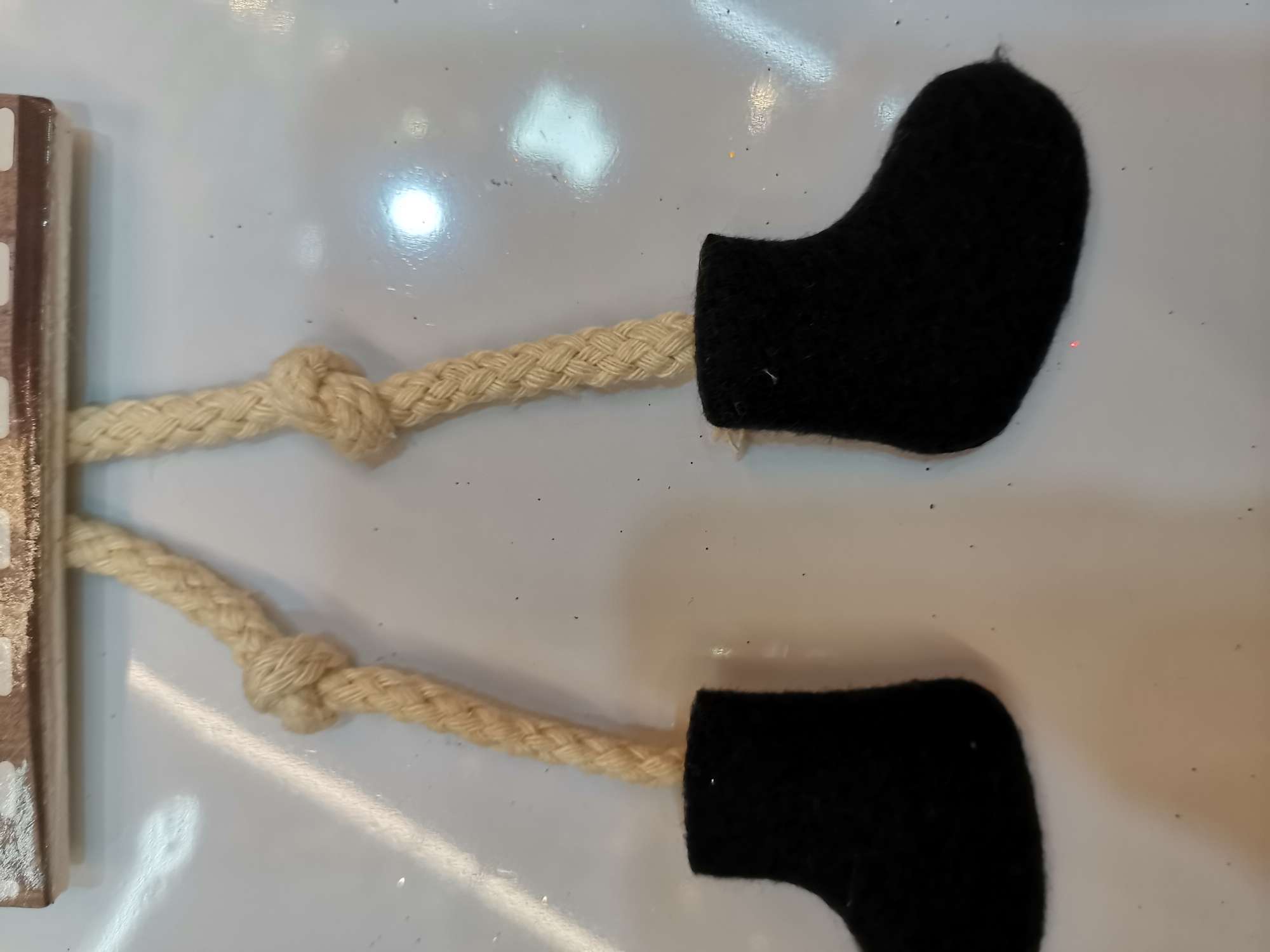 The Santa Claus pendant is 12.5*28CM in English Specification image