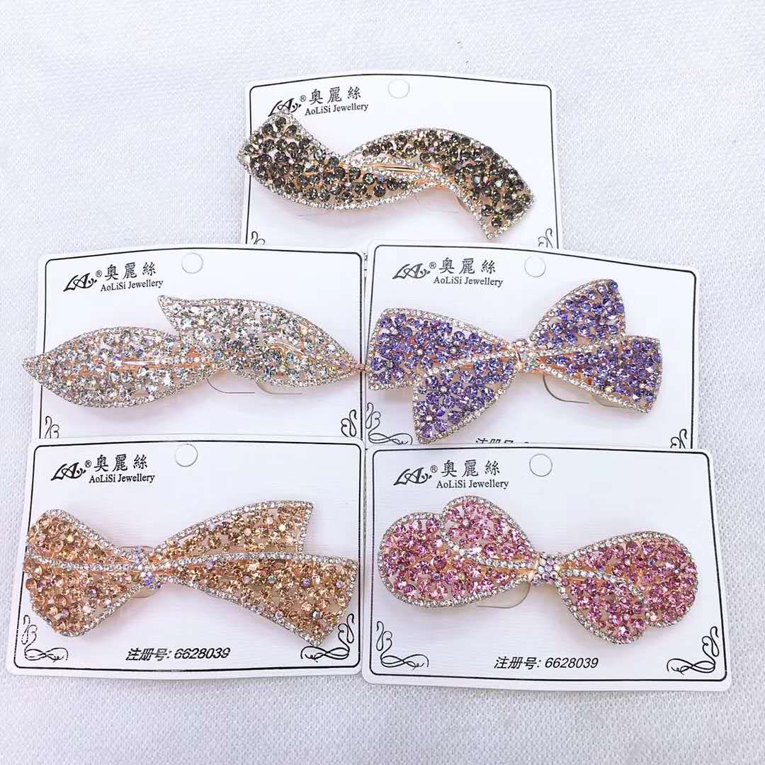 Korean-style full diamond buckle