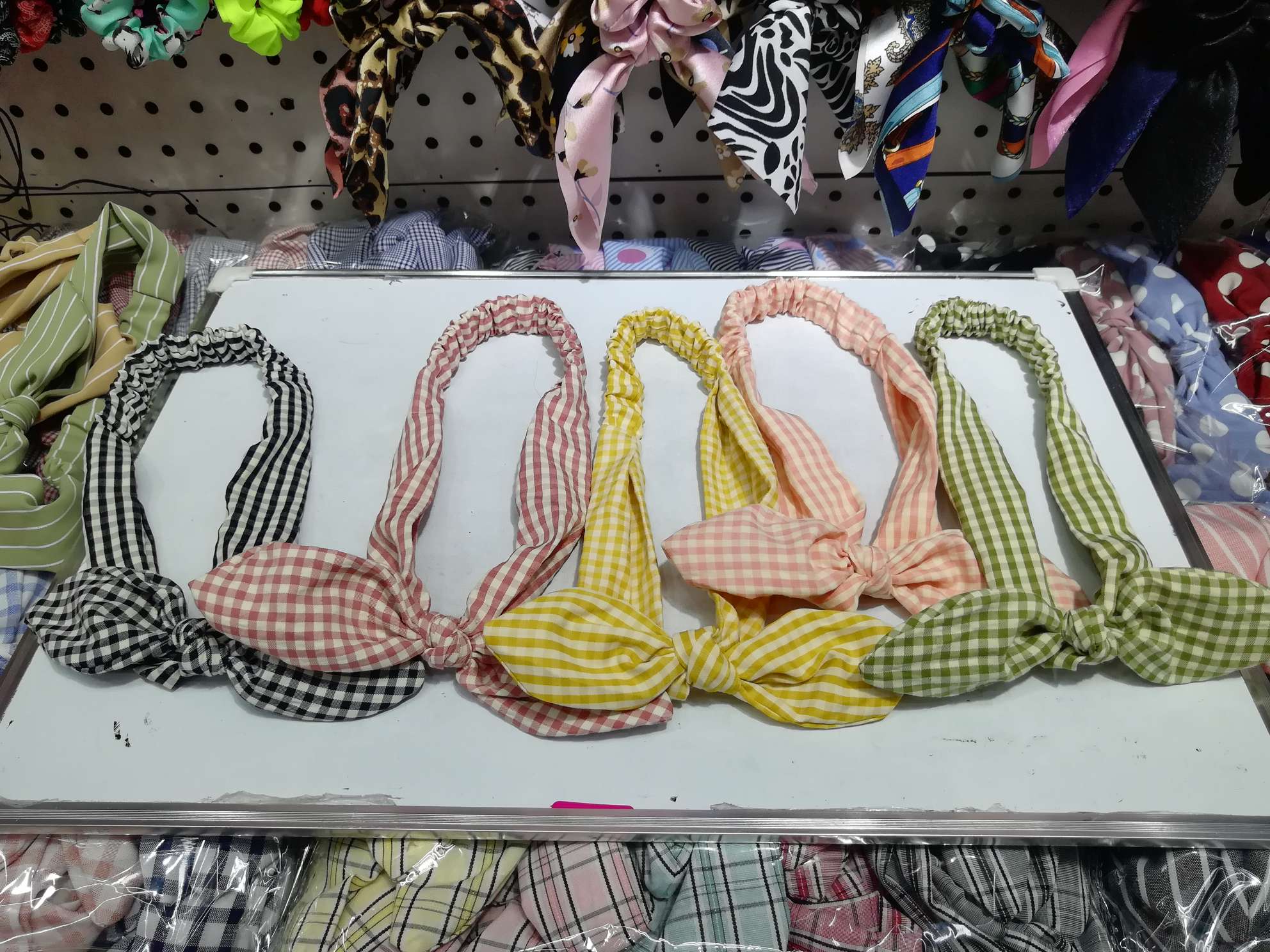 Little plaid head with rabbit ears thumbnail