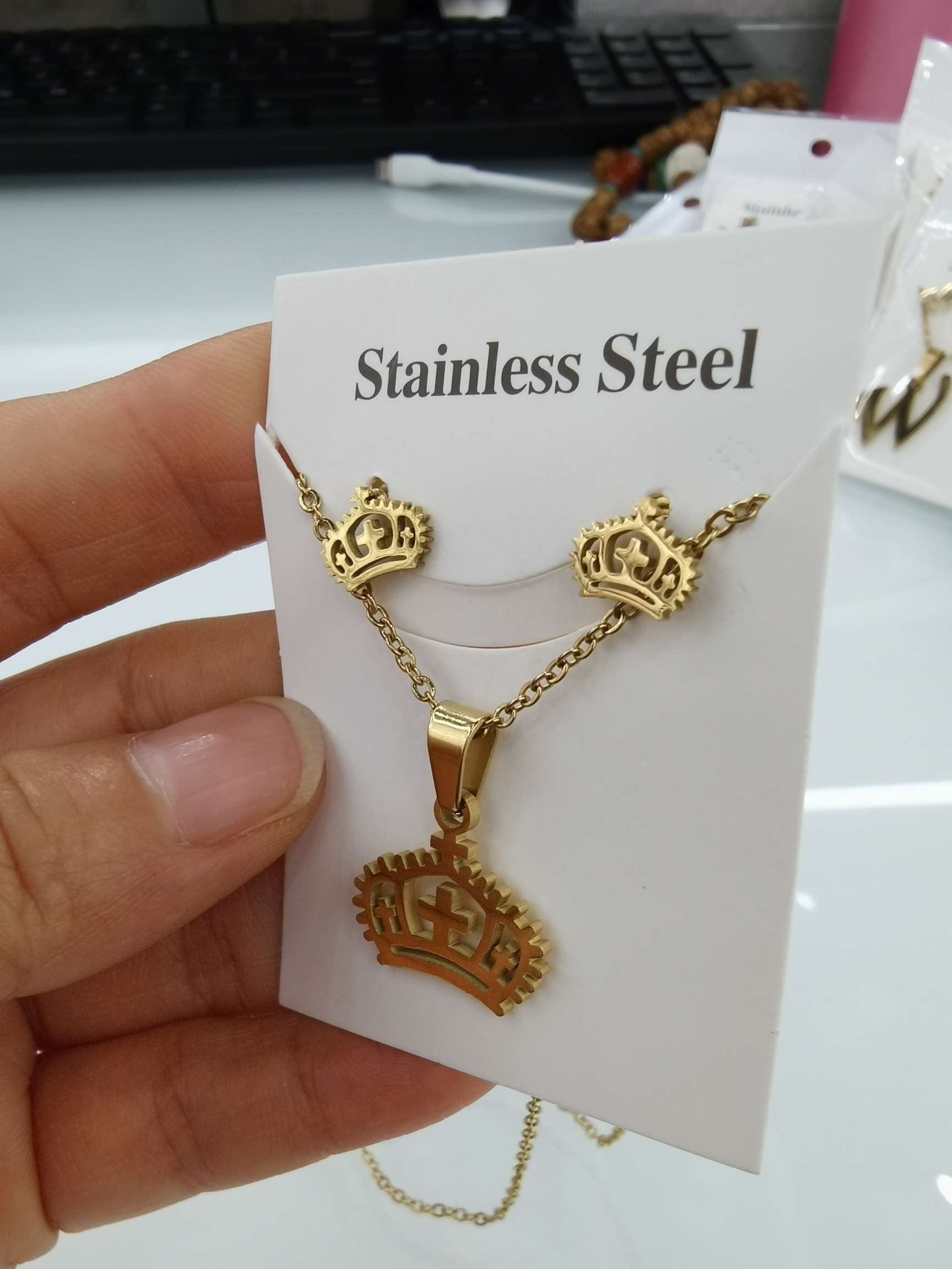 时尚爆款不锈钢三件套28细节图