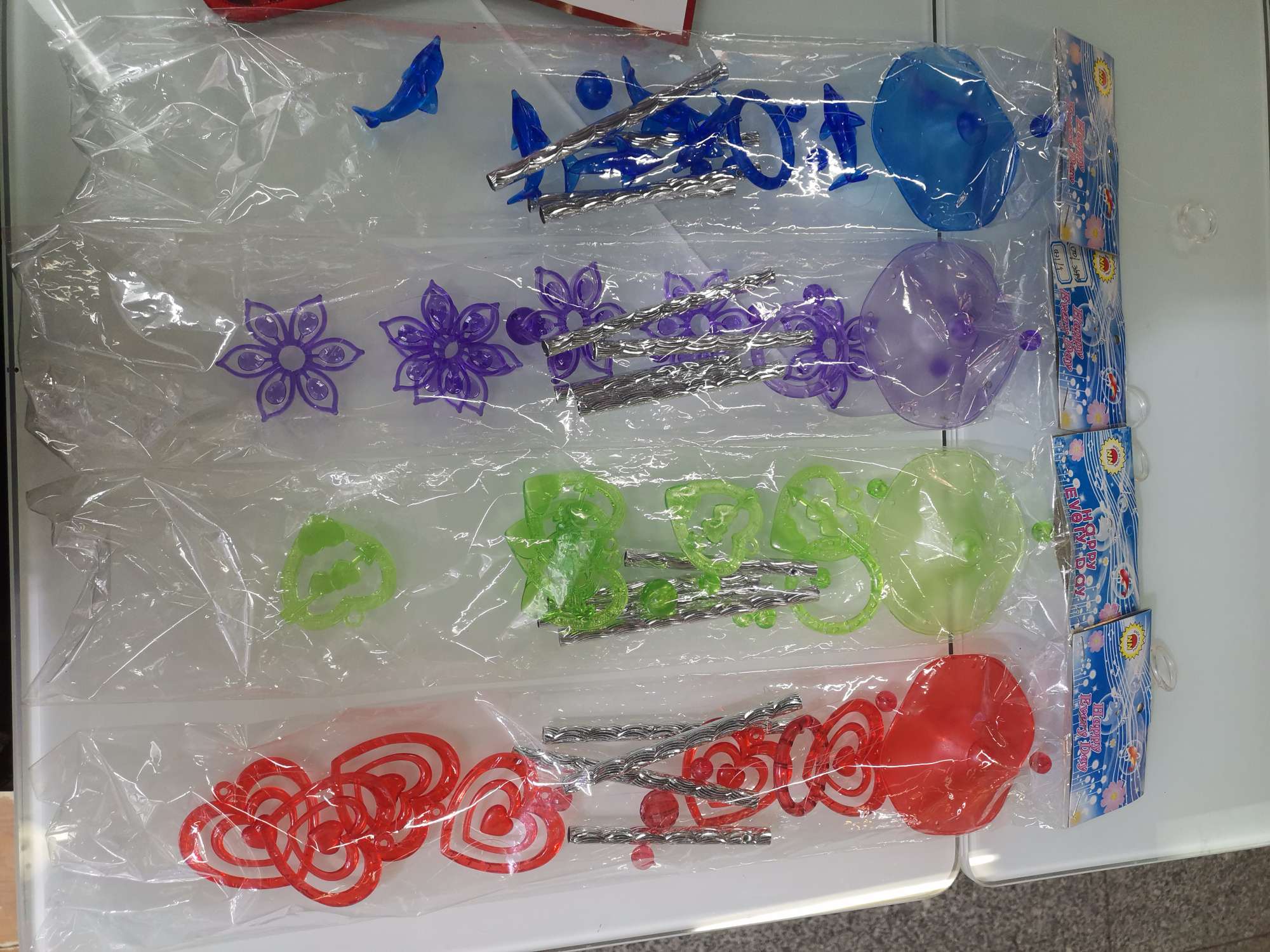 小帽子6头卡片，莹浩工艺,户外风铃，阳台装饰挂件