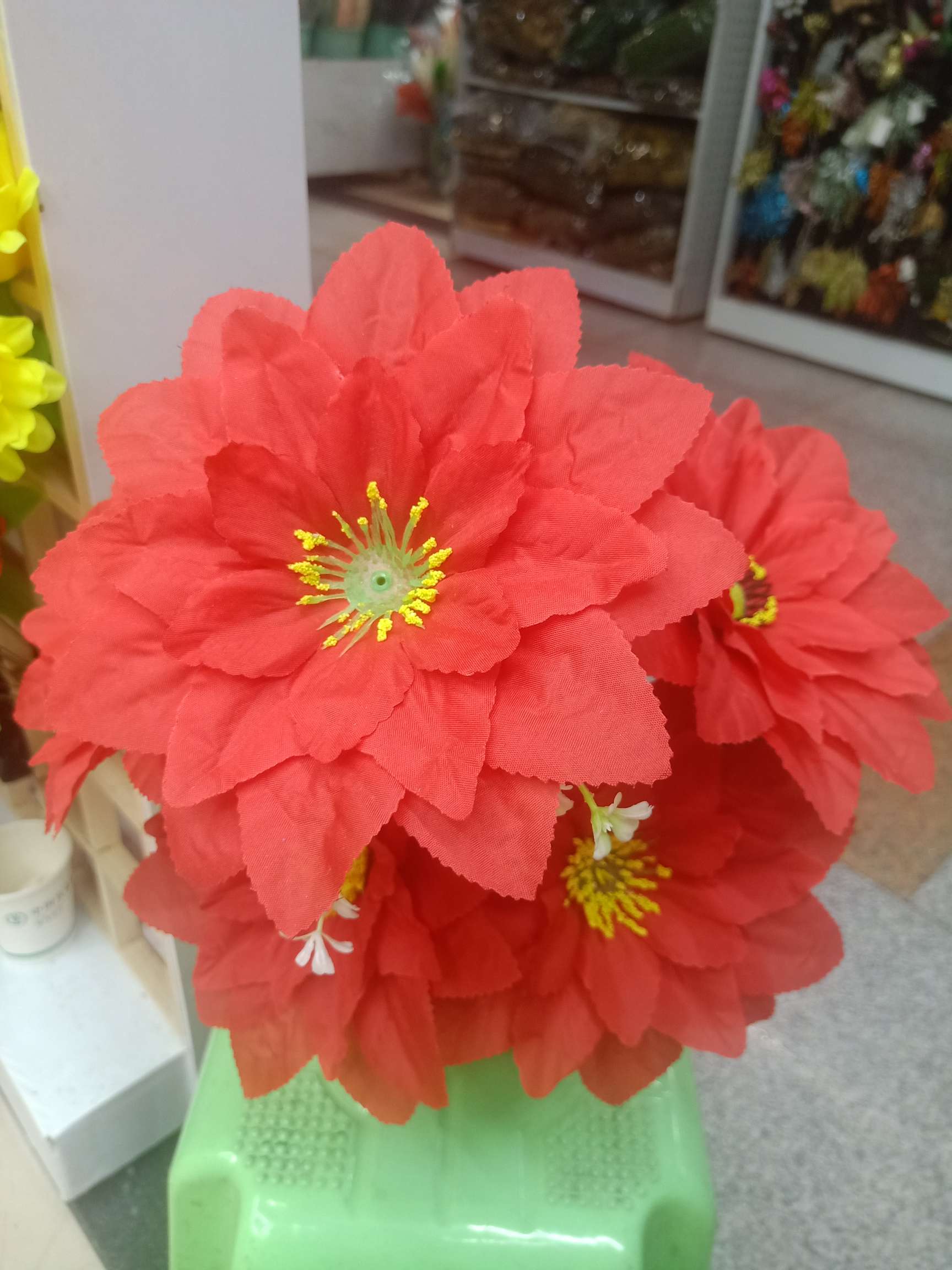 Artificial flower, fake flower, decorative flower Gladiolus details Picture