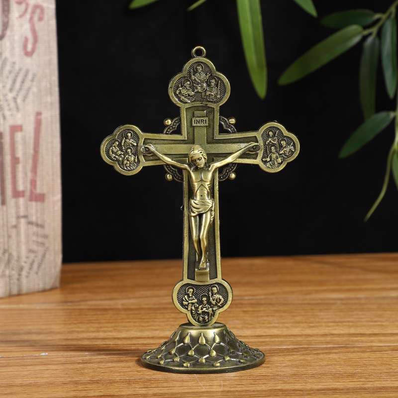 Zinc alloy medium table 12 bitter cruciform, color can be selected thumbnail