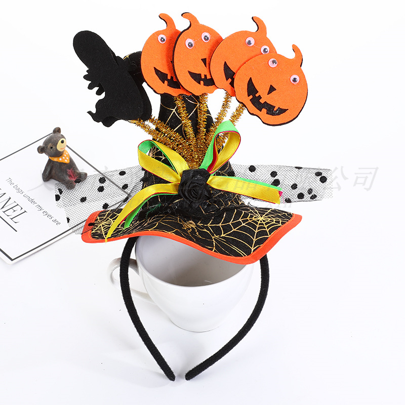万圣节狂欢节发箍   南瓜发箍详情图2