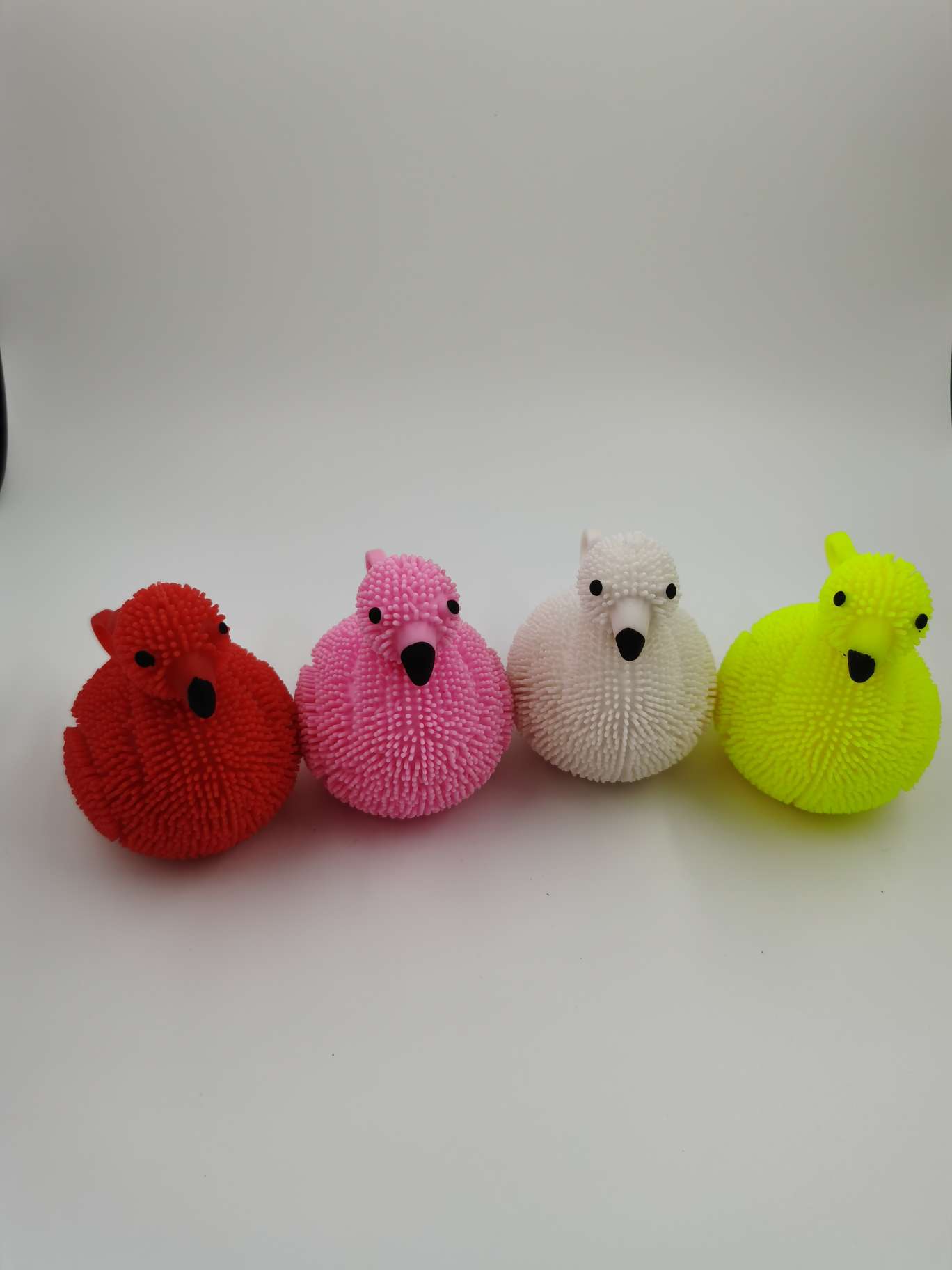 Soft glue wool ball hair animal hair hair flamingo thumbnail