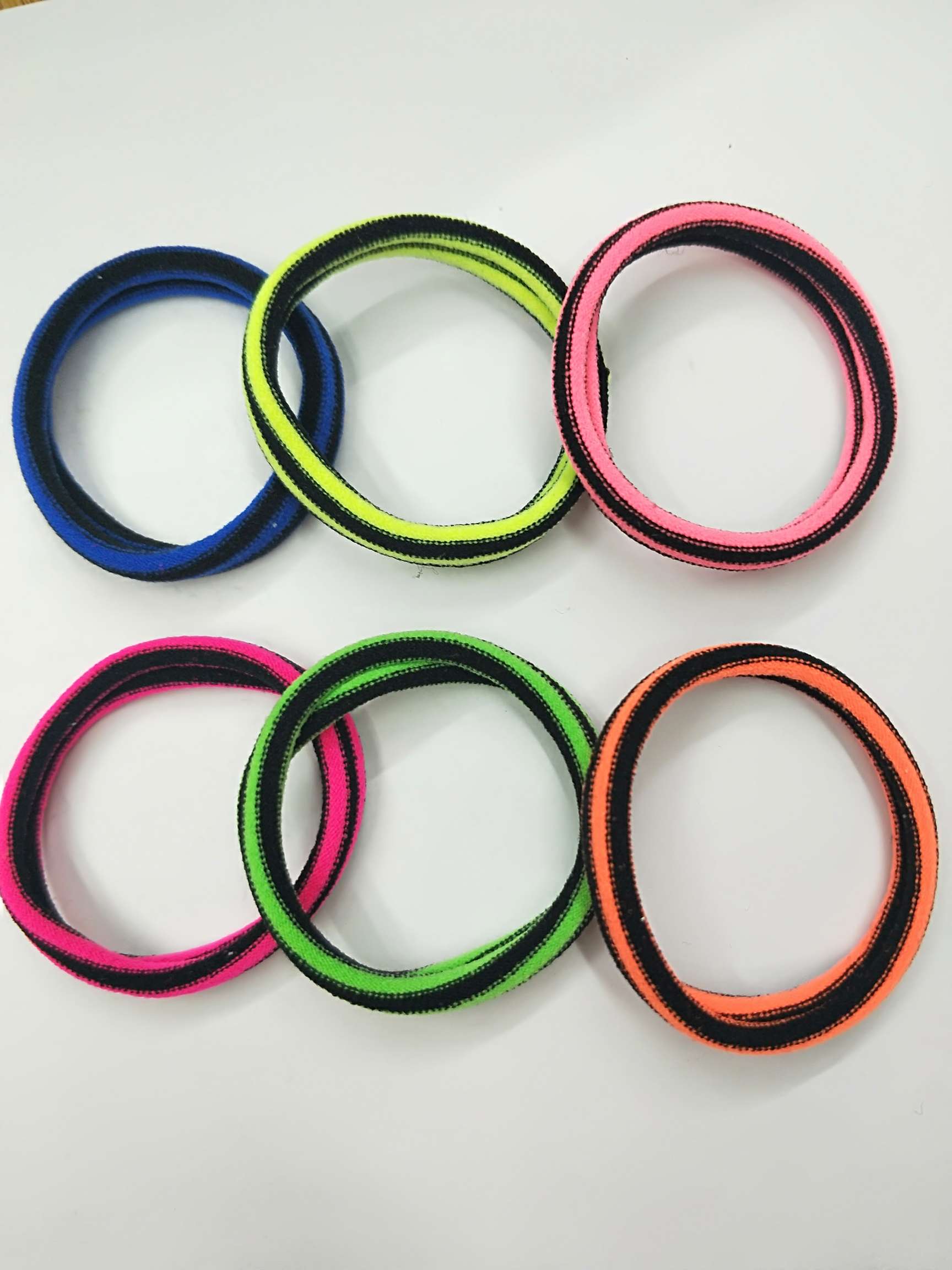 Nylon stripe high elastic rubber band, 100 pieces 1 pack, starting quantity 200 packs thumbnail