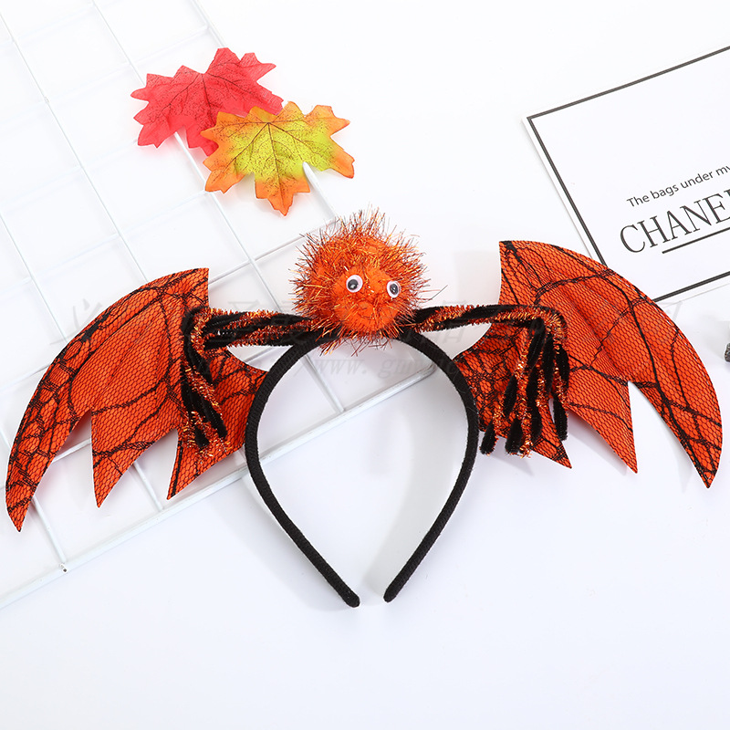 万圣节狂欢节发箍  新款 蝙蝠发箍详情图4