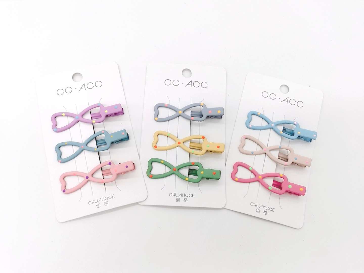 Polka dot duck sandwich milk tea color series BB sandwich matte texture oil-dripping BB sandwich Application Scenario