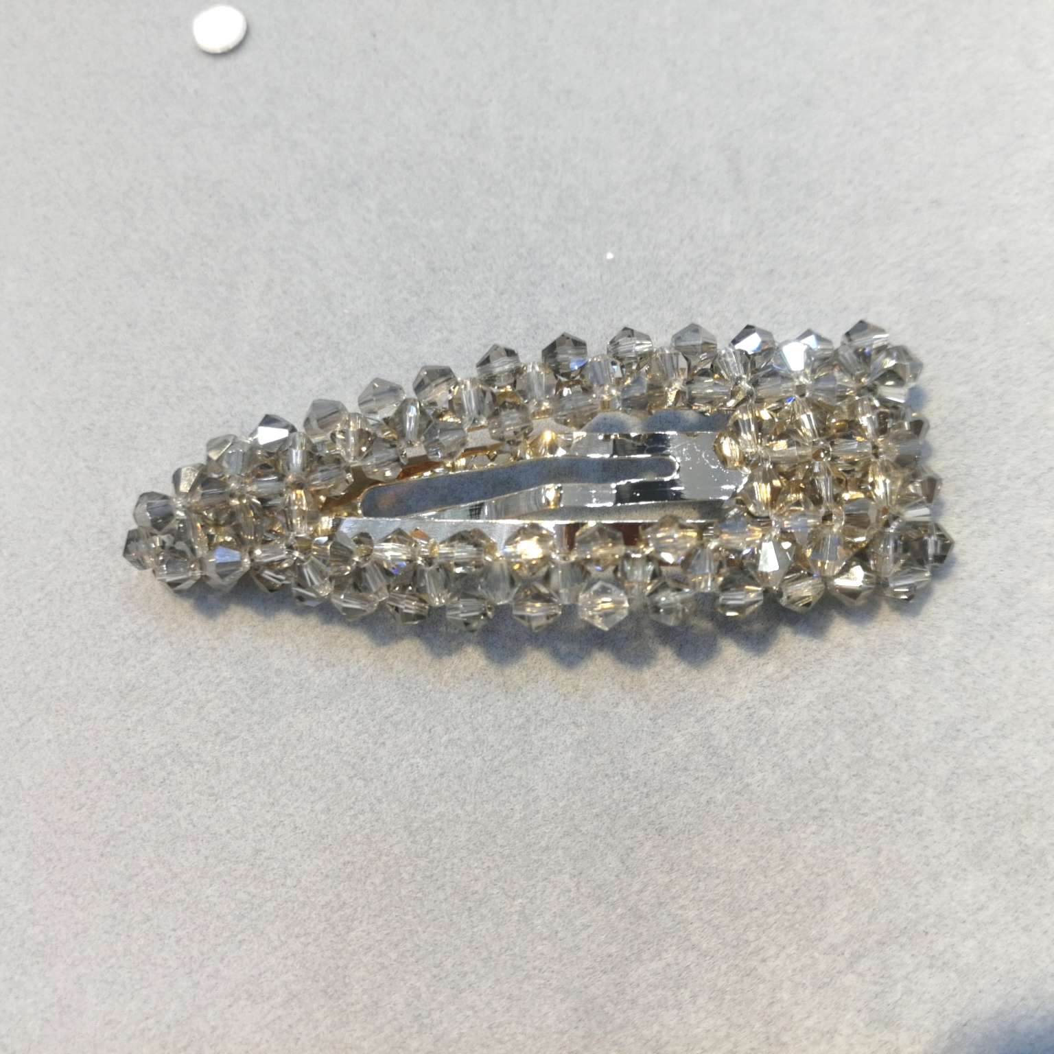 手工PP夹六公分韩国蝴蝶结香蕉夹竖夹马尾夹发夹小号防滑竖卡发饰日韩大号发卡头饰小金玲 饰品410815