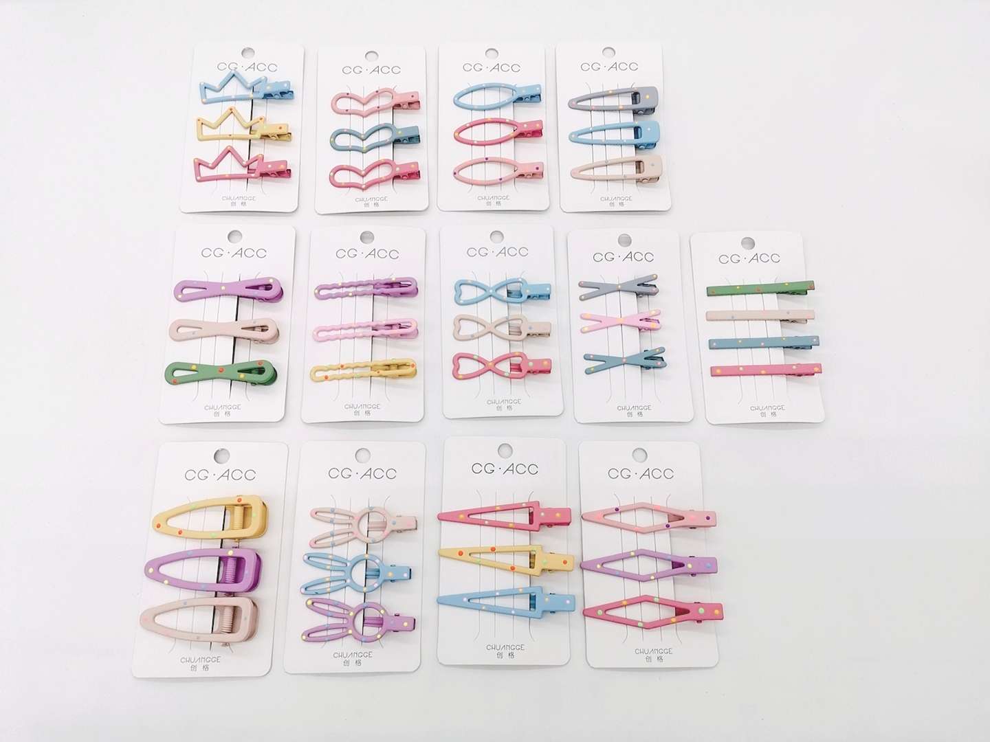 Polka dot duck sandwich milk tea color series BB sandwich matte texture oil-dripping BB sandwich