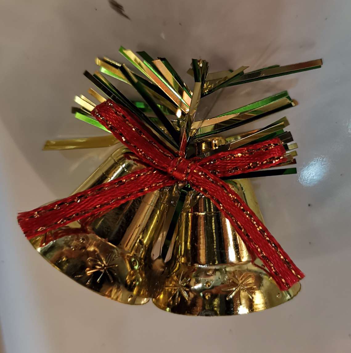 Christmas pendants: 6 pairs of each clock, each clock measuring 2.5*2.7CM Specification image