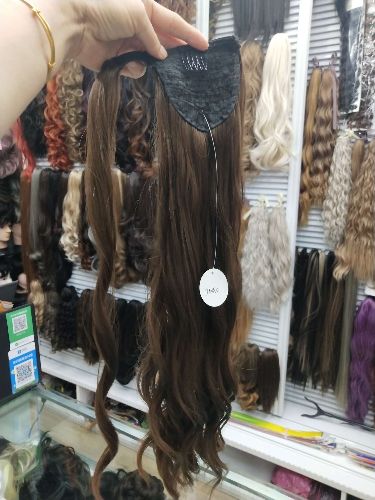 High-end hair accessories shop. Very beautiful