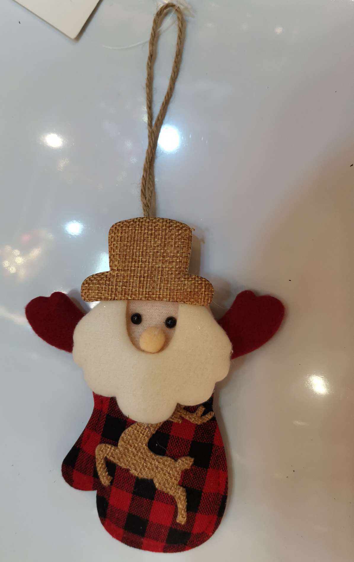 The Santa Claus pendant sock is 11.5*15.5CM in shape Application Scenario