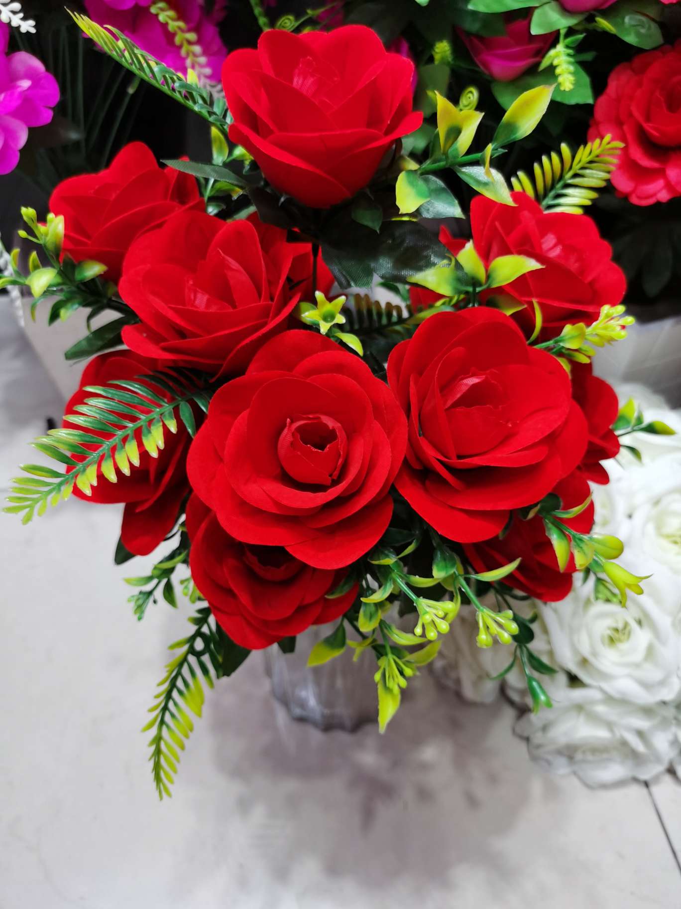 Flannelette rose pearl thumbnail