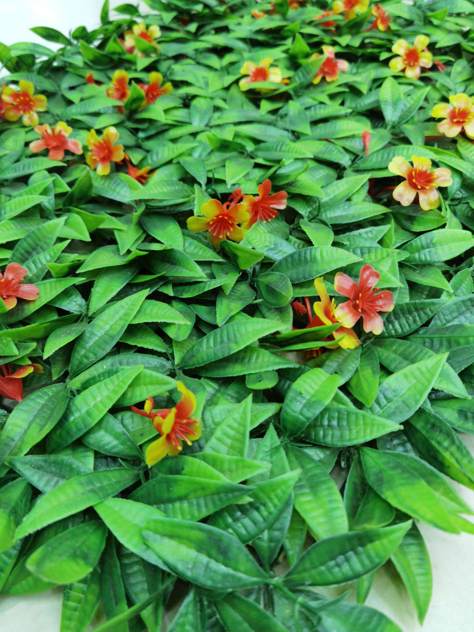 Artificial plant wall, green plant wall, decorative plant wall, flower wall, background wall, interior decoration, balcony, storefront decoration, high-quality artificial grass 04 undefined