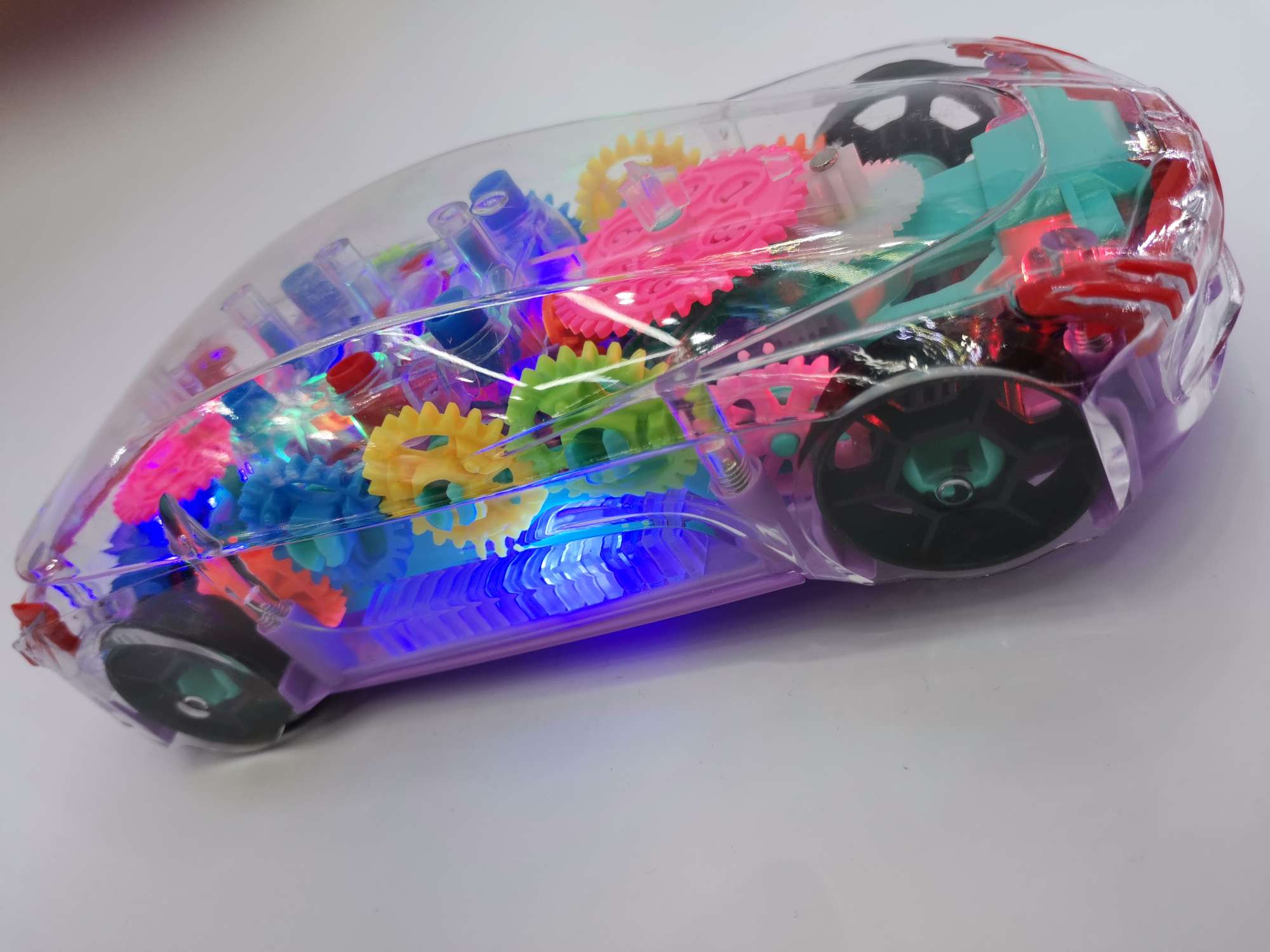 电动灯光音乐齿轮概念车120个/箱细节图