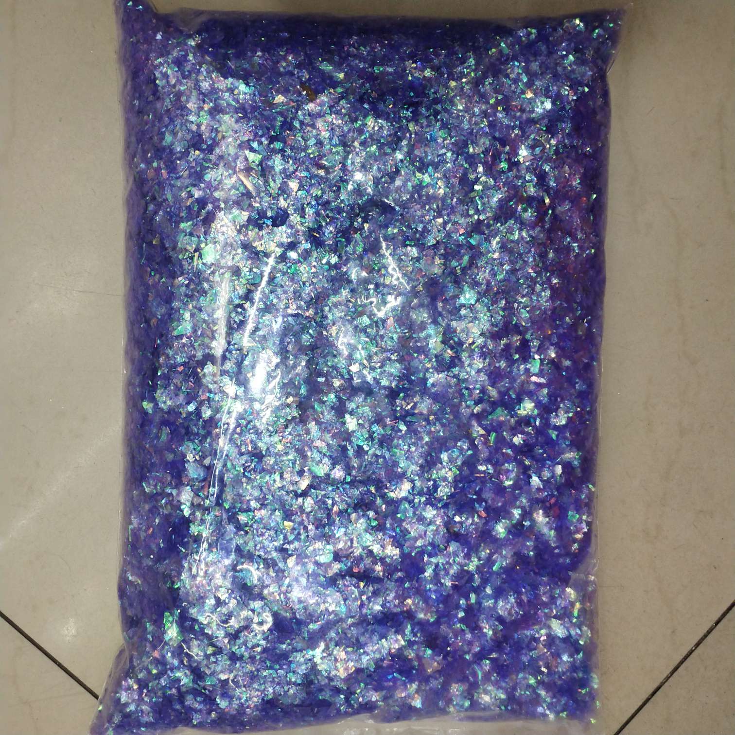 紫碎花 雪花片 美甲装饰配件 圣诞配件 DIY 装饰配件