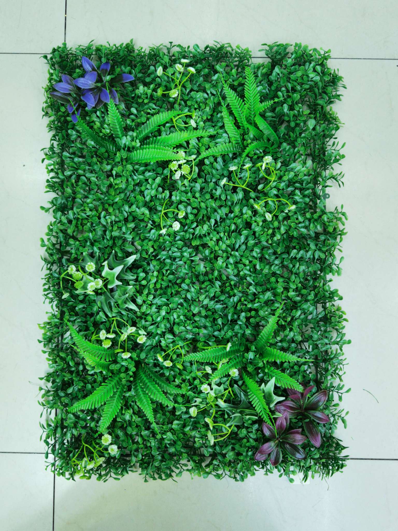 Artificial plant wall, green plant wall, plant wall, decorative wall, flower wall, background wall, interior decoration, balcony, storefront decoration 02
