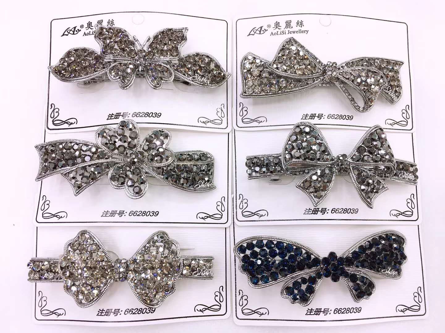 Korean-style personalized hair clips