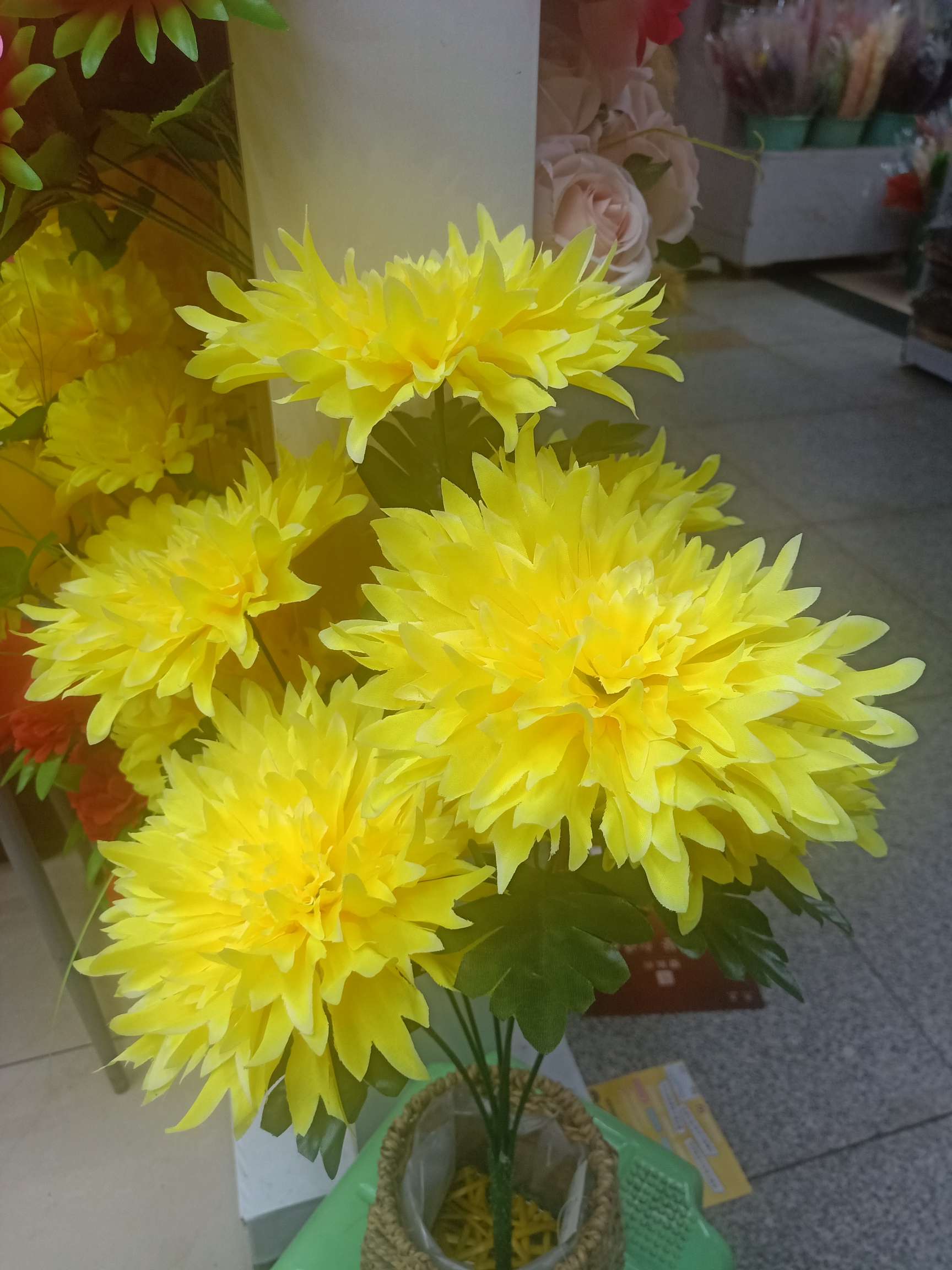 Artificial flower, fake flower, decorative flower, daisuke details Picture