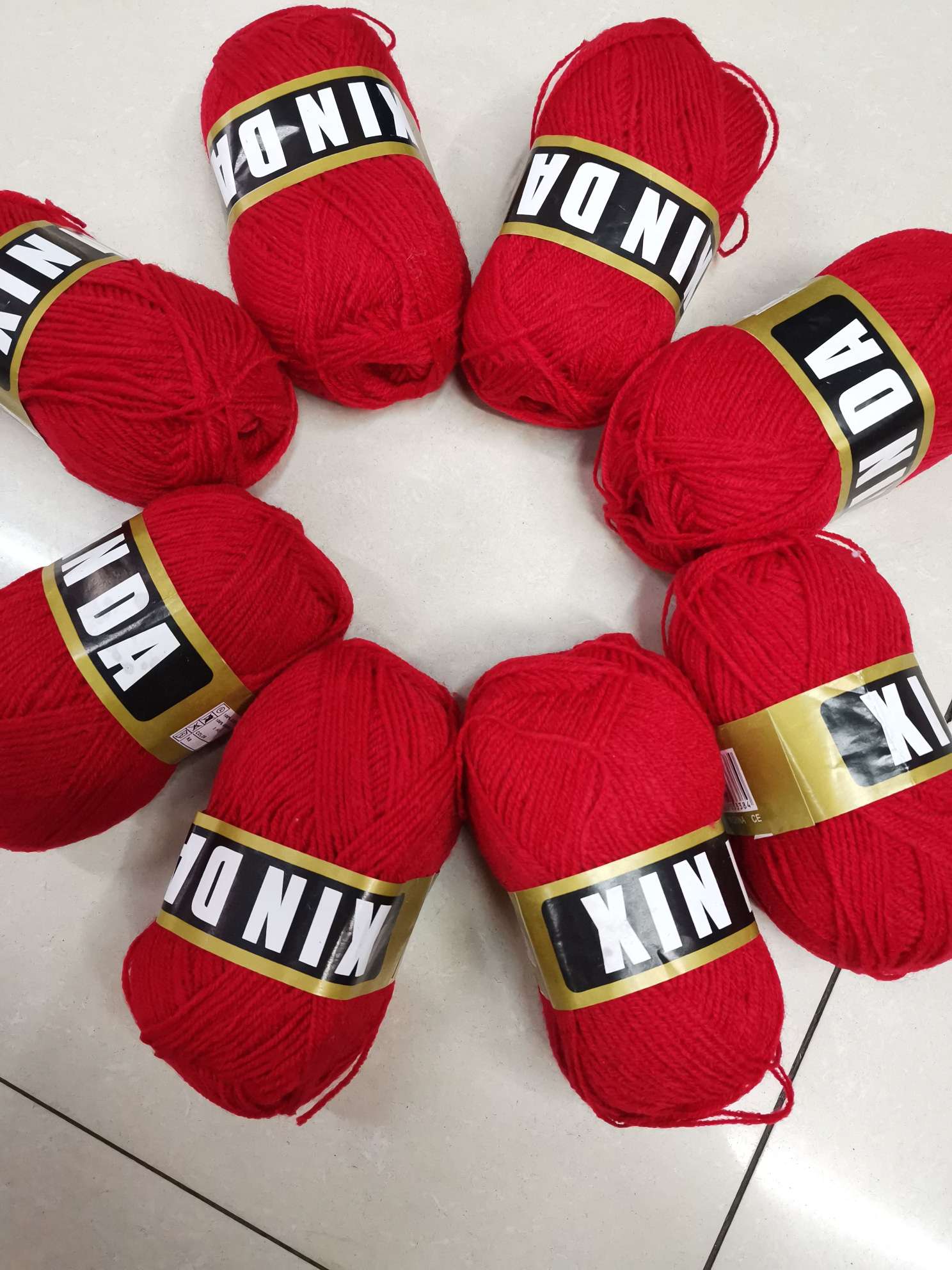 Best-selling 100% acrylic baby yarn, acrylic wool tuple yarn, 50g per tuple, color available for custom dyeing undefined