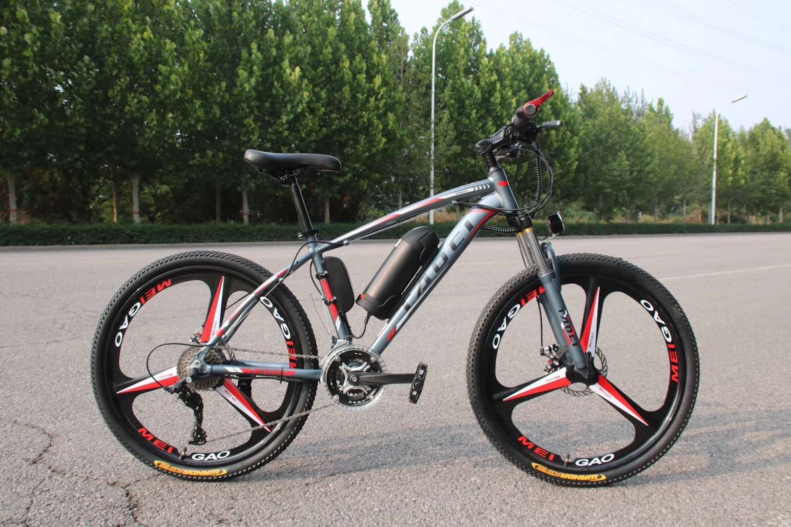 Aluminium alloy lithium battery electric car mountain bike thumbnail